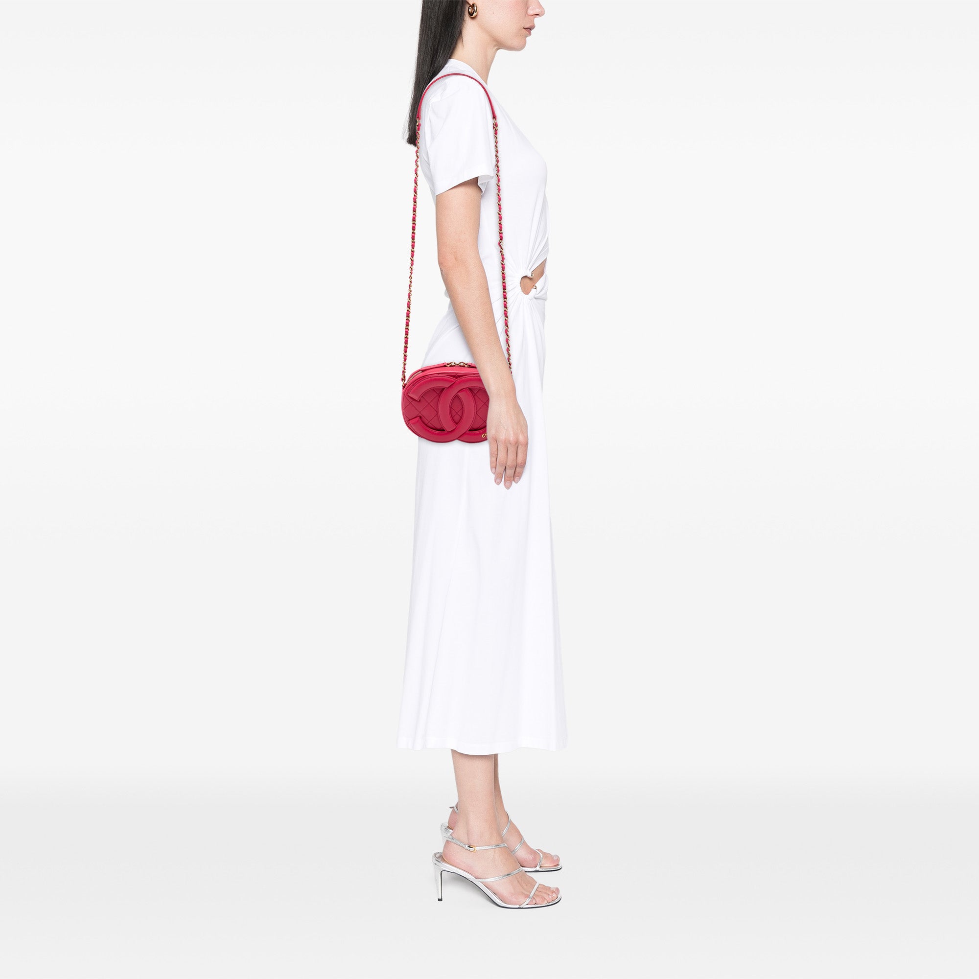 Chanel Lambskin Coco Midnight Camera Bag - image 6