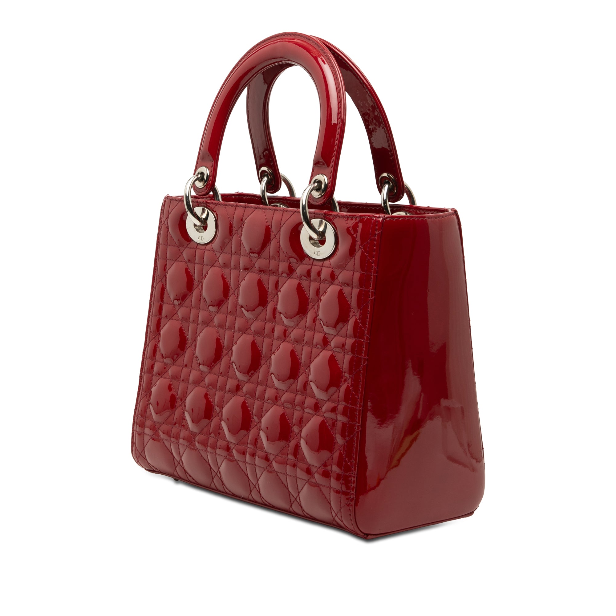 Dior Medium Patent Cannage Lady Dior - image 2