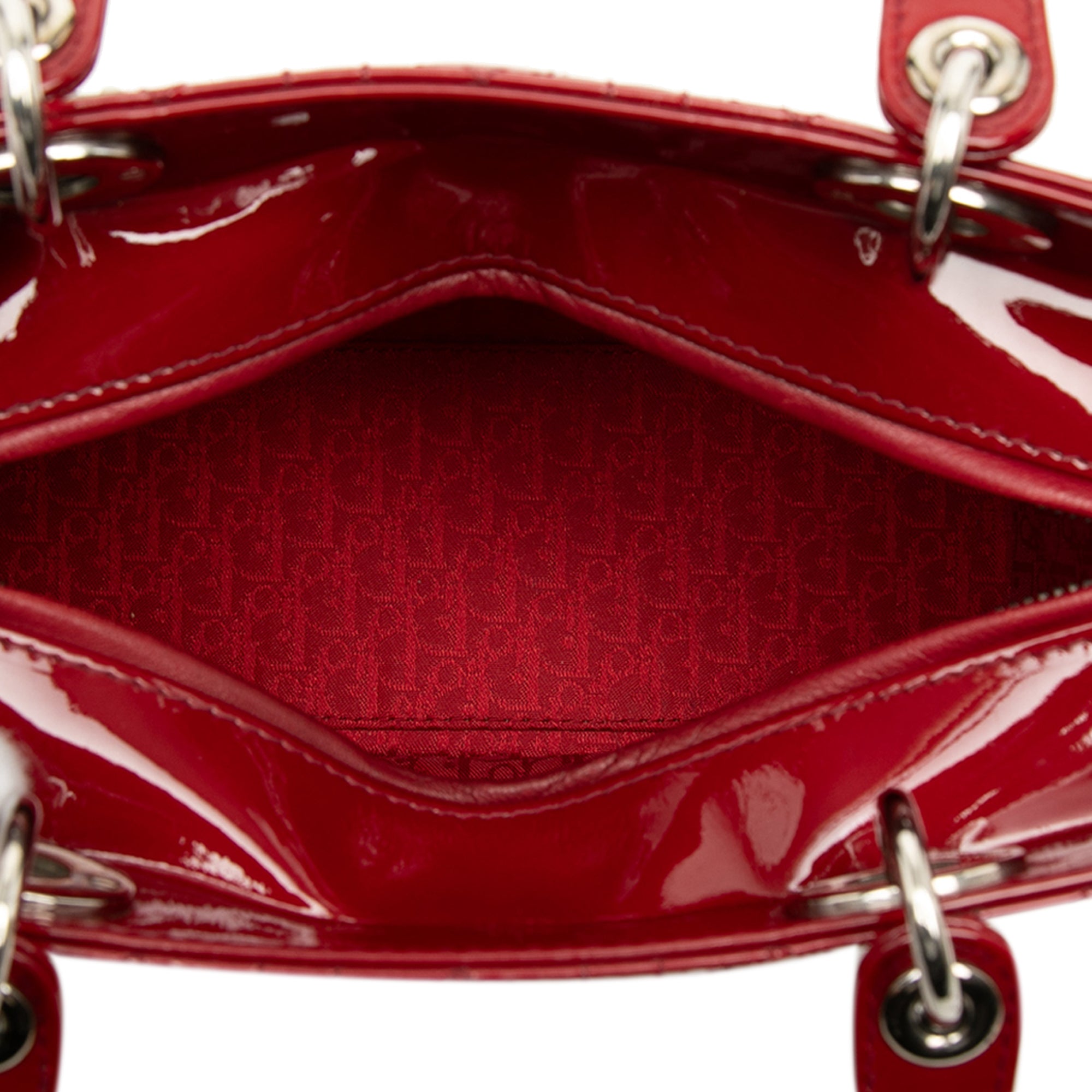 Dior Medium Patent Cannage Lady Dior - image 4