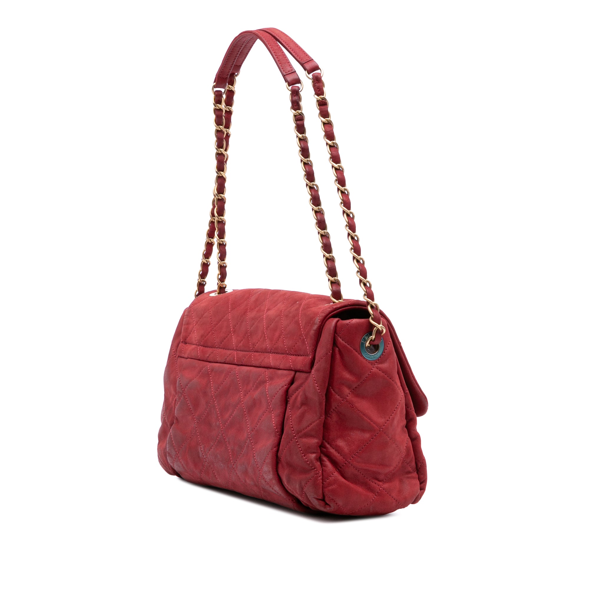Chanel Large Aged Calfskin Chic Quilt Flap - image 2