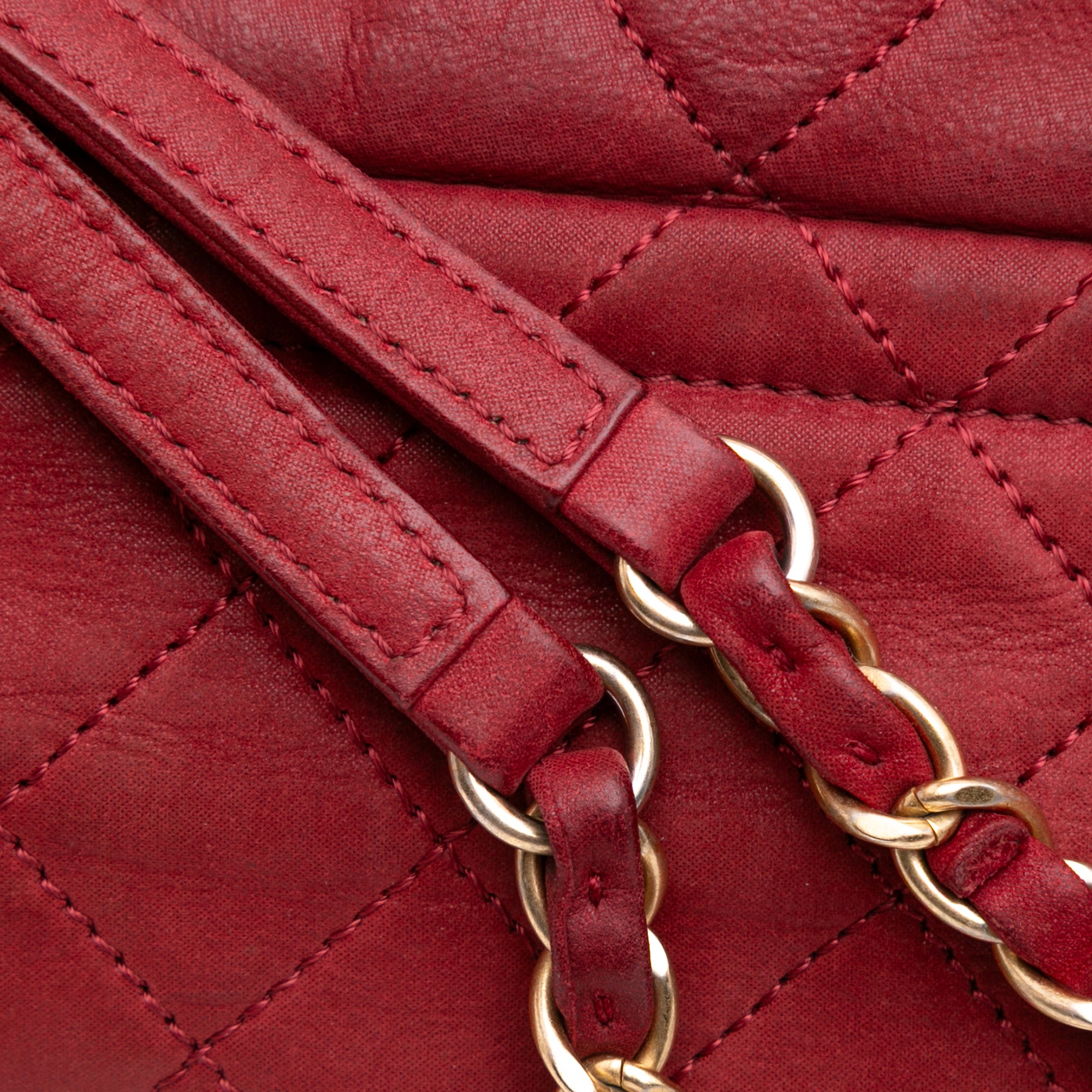 Chanel Large Aged Calfskin Chic Quilt Flap - image 7