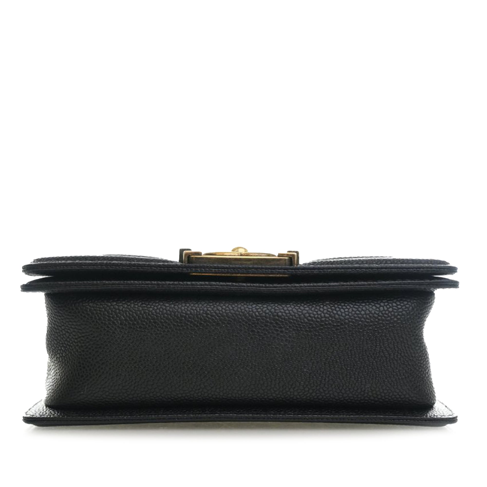 Chanel Small Quilted Caviar Boy Flap - image 3