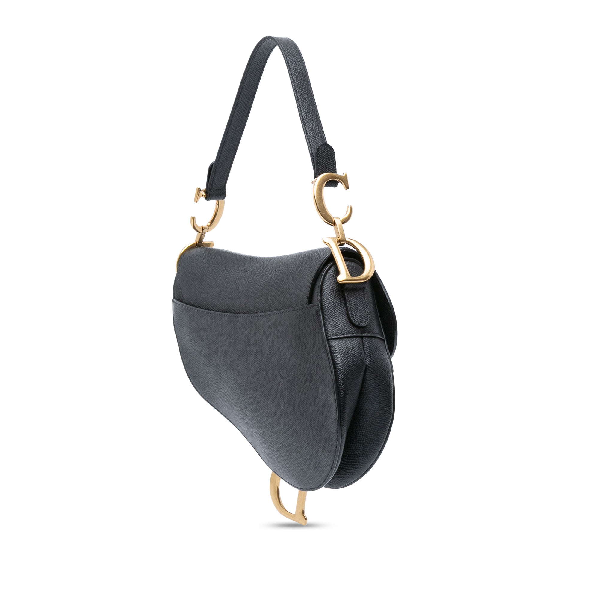 Dior Grained Calfskin Saddle Bag - image 2