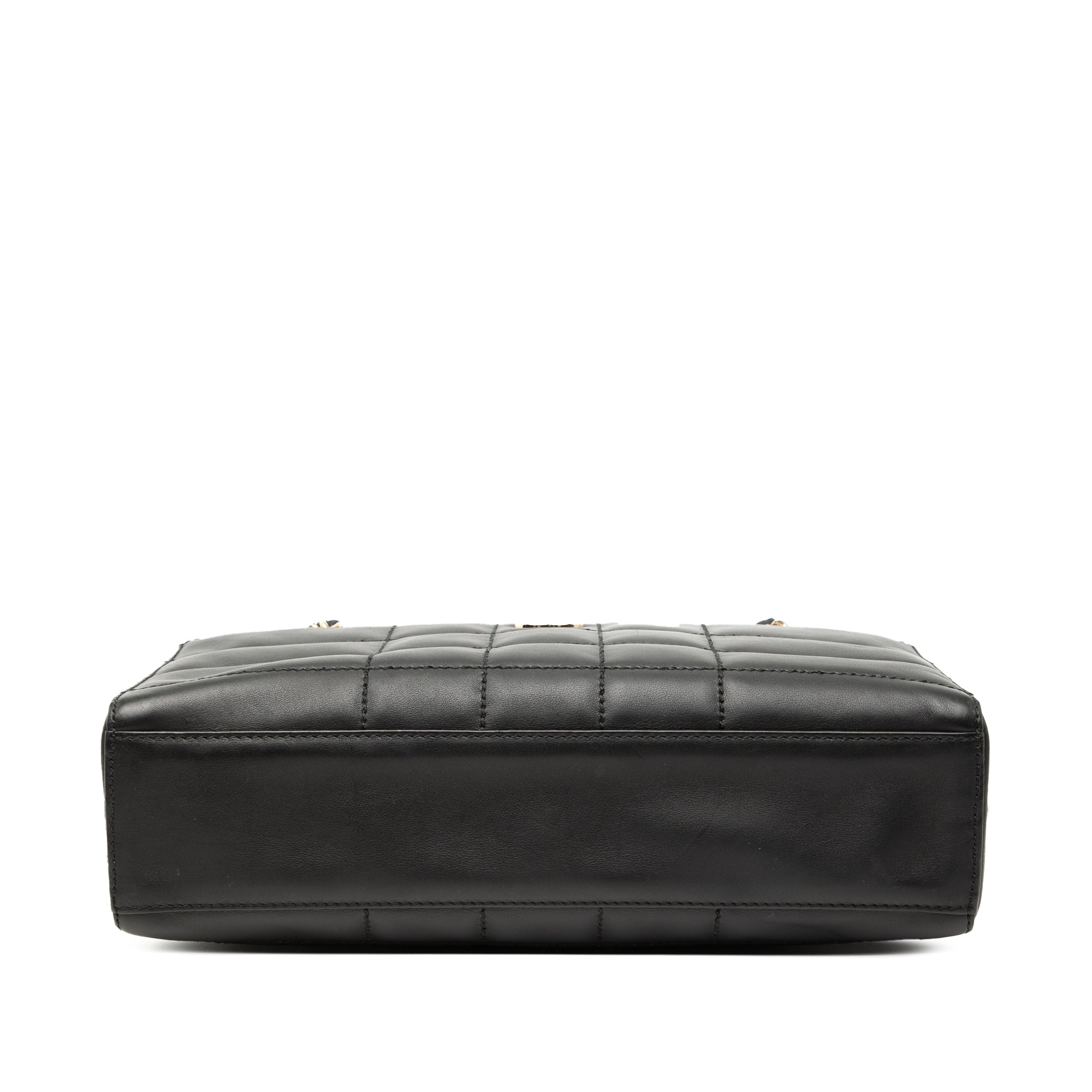 Chanel CC Choco Bar Lambskin Chain Shoulder Bag - image 3