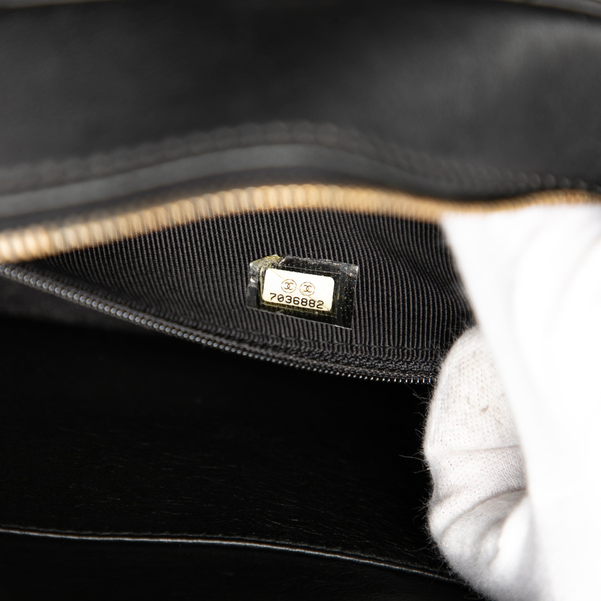 Chanel CC Choco Bar Lambskin Chain Shoulder Bag - image 6