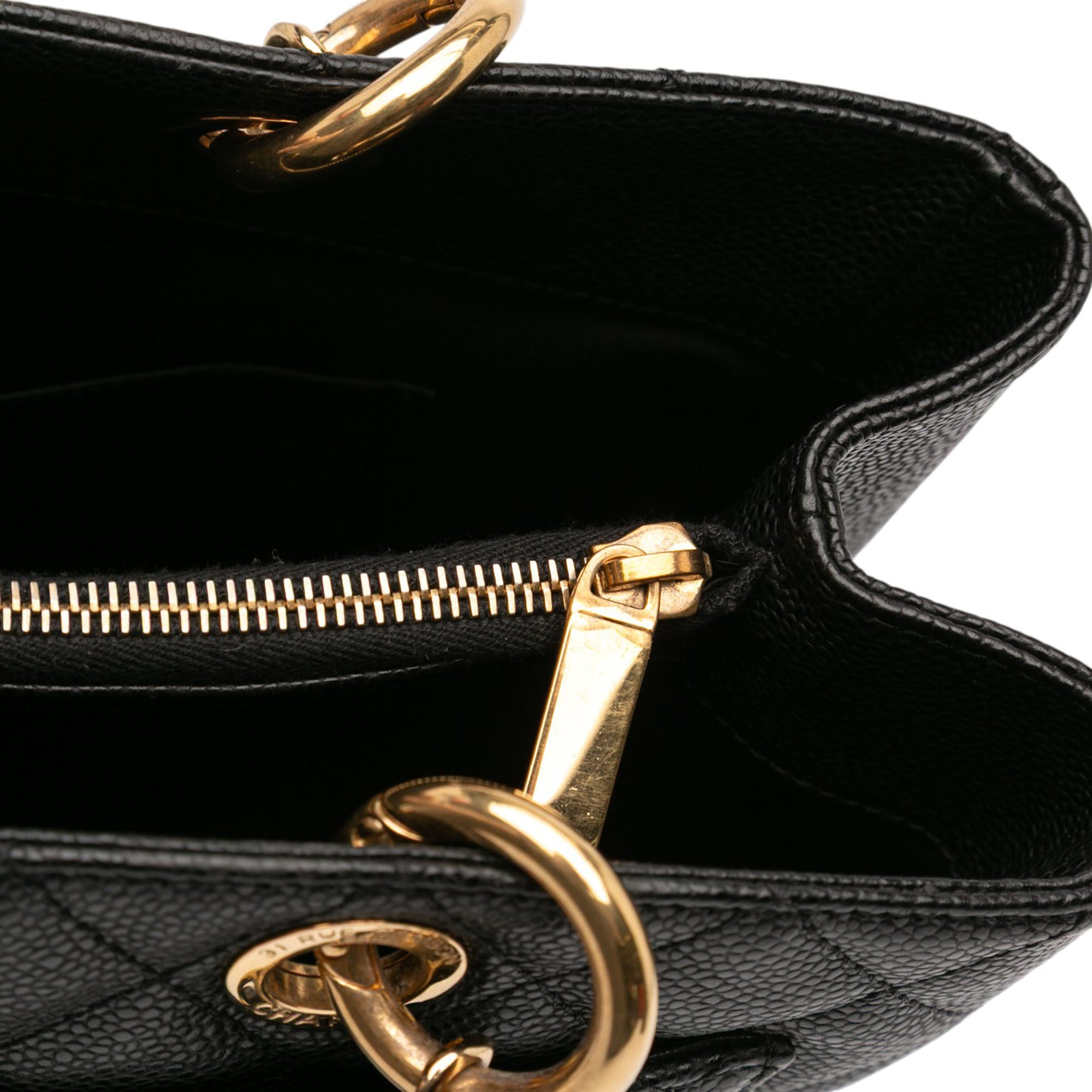 Chanel Caviar Grand Shopping Tote - image 7