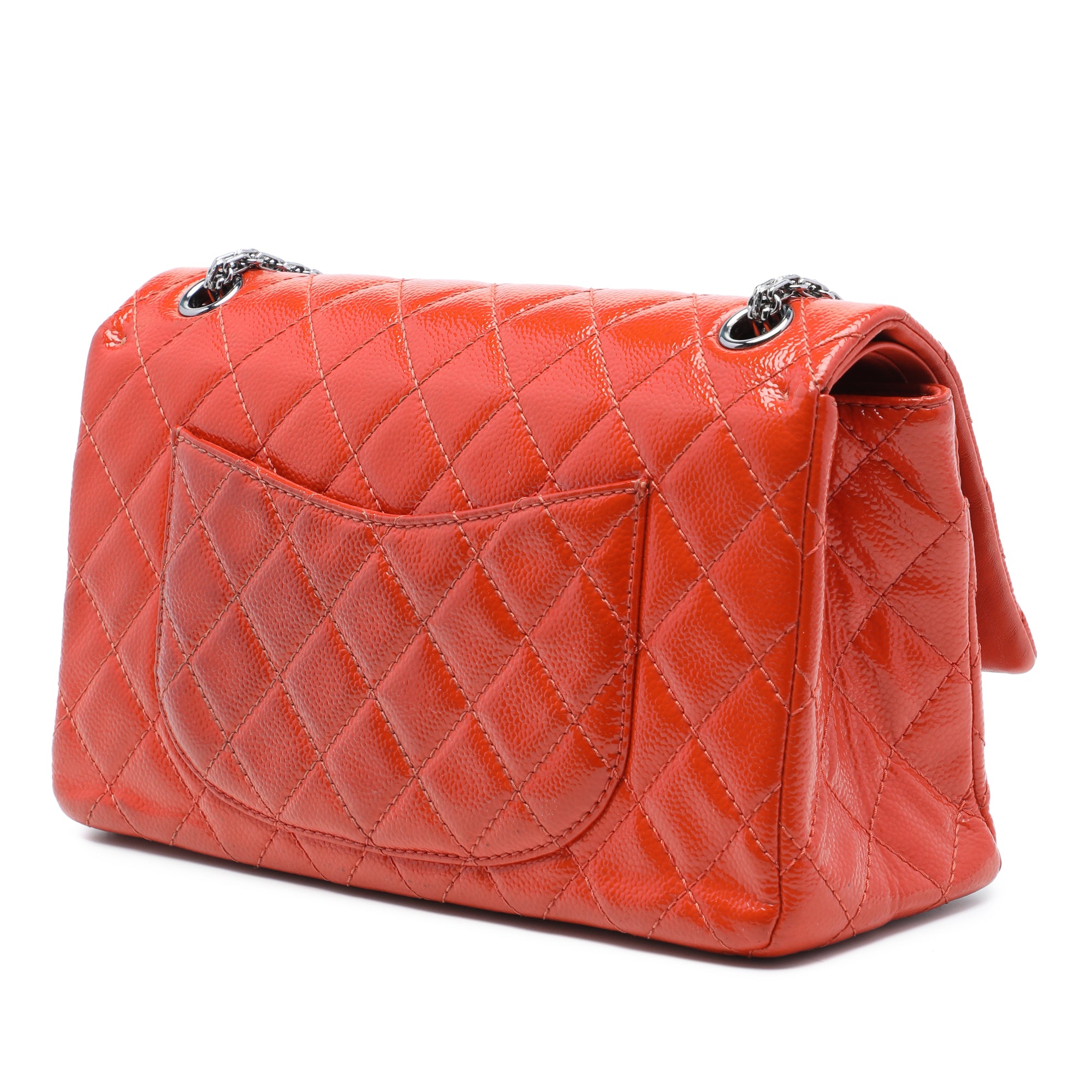Chanel Quilted Patent Caviar Reissue 2.55 Double Flap 226 - image 2