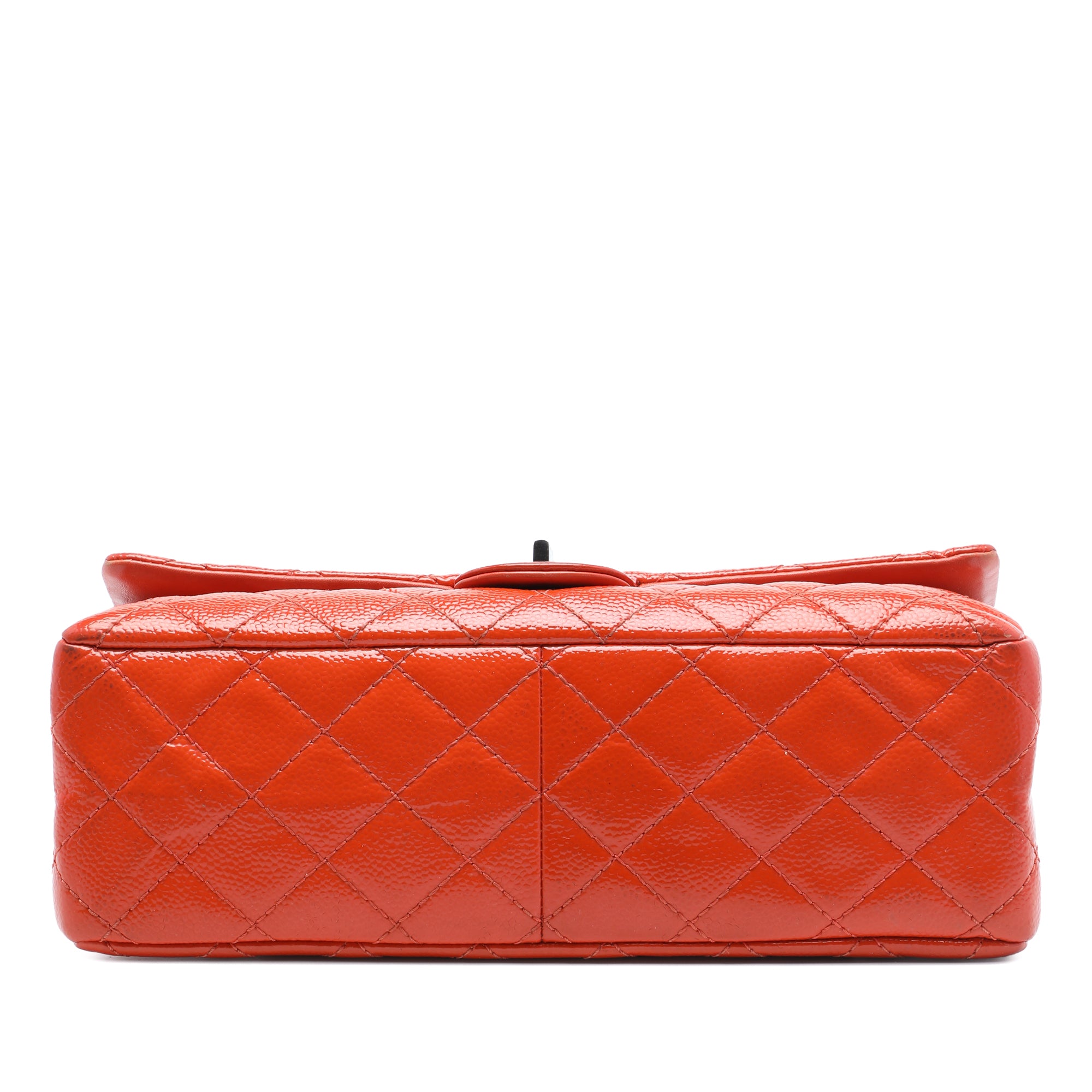 Chanel Quilted Patent Caviar Reissue 2.55 Double Flap 226 - image 3