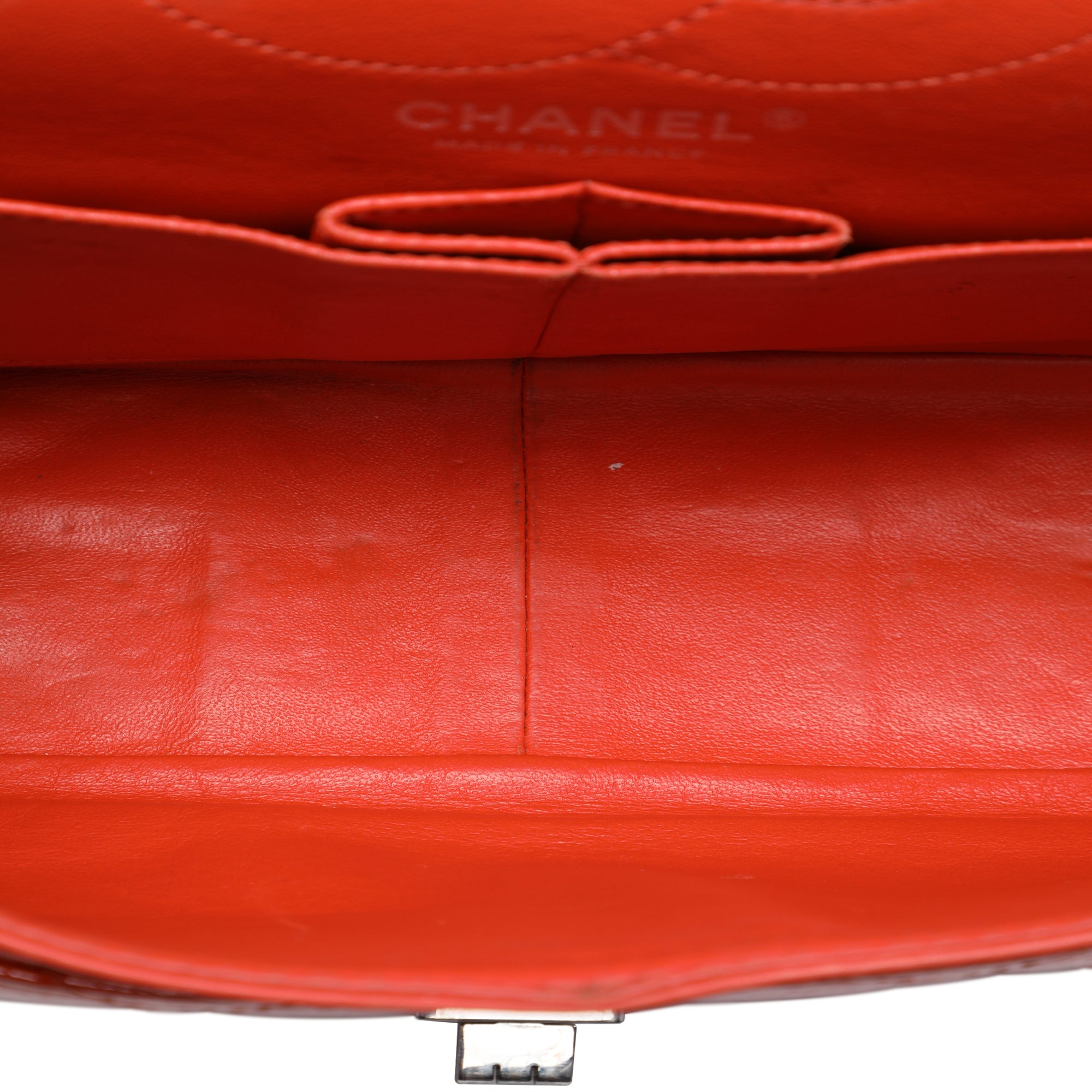 Chanel Quilted Patent Caviar Reissue 2.55 Double Flap 226 - image 4