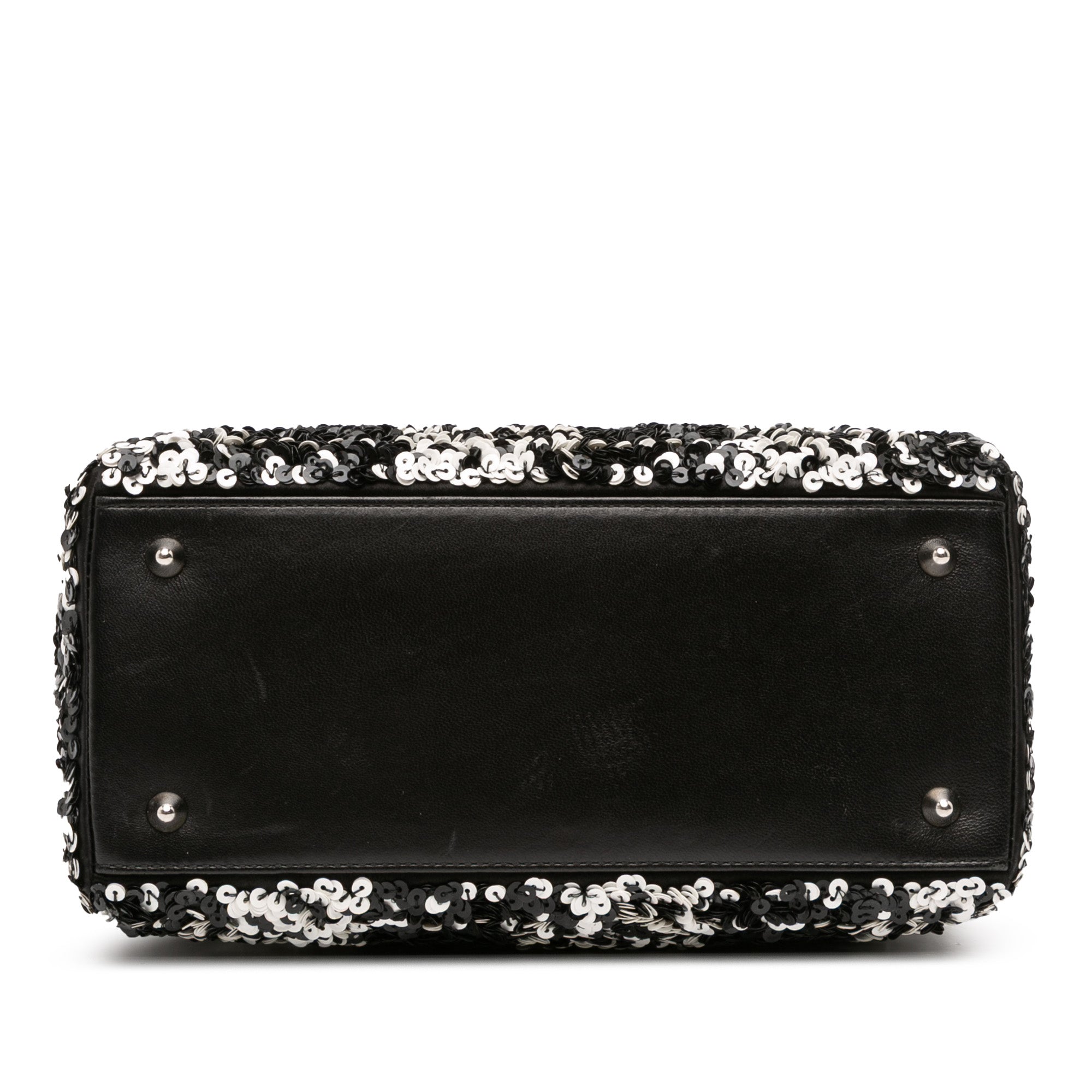 Dior Medium Lambskin Sequin Embellished Lady Dior - image 3