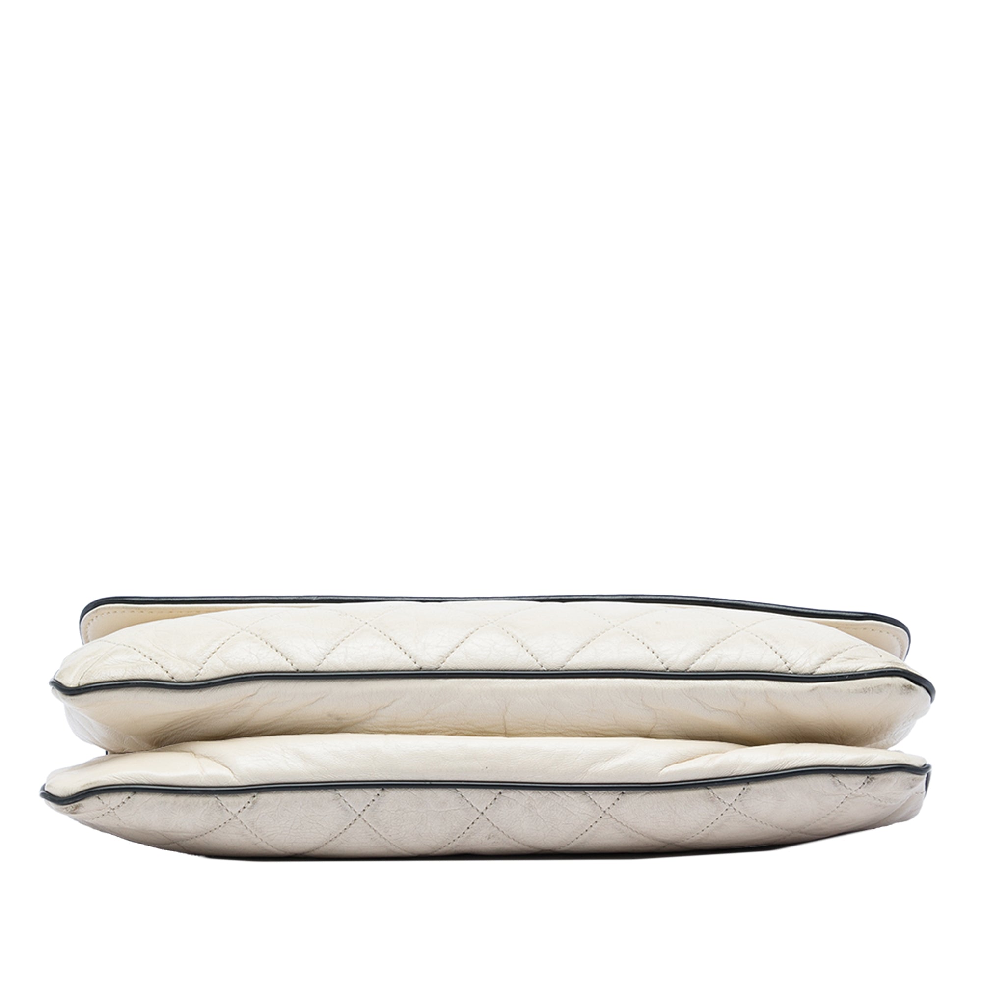 Chanel Quilted Aged Lambskin Reissue 2.55 East West Flap - image 3