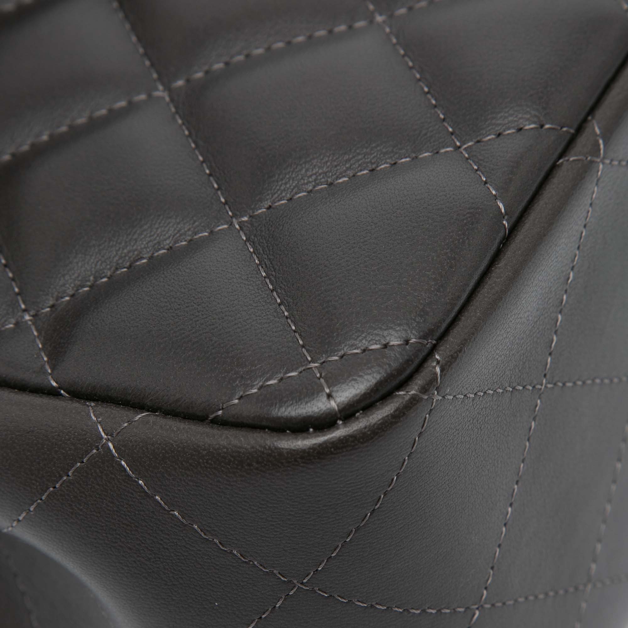 Chanel Jumbo Classic Lambskin Double Flap - image 10