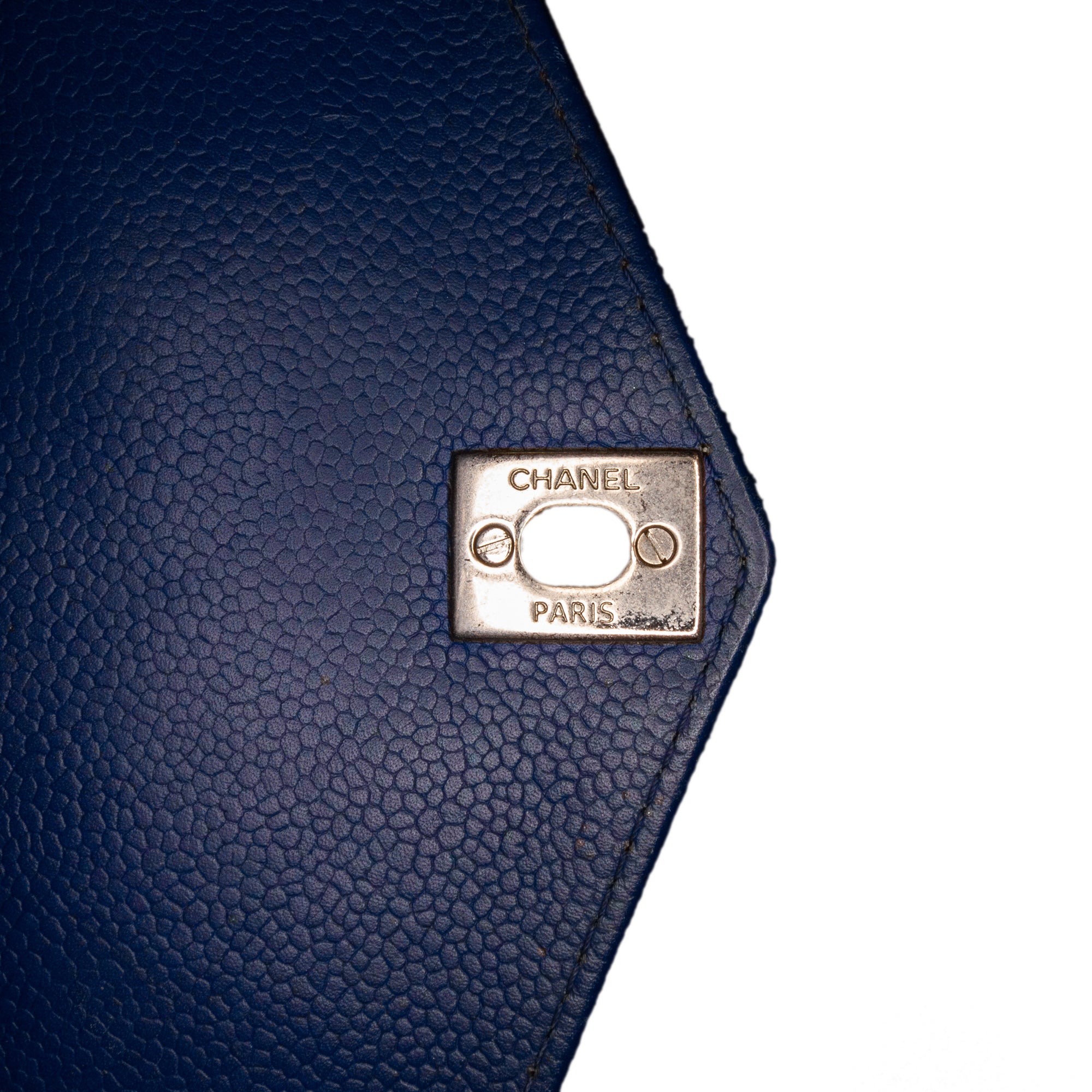 Chanel Mini Caviar Chevron Data Center Envelope Flap - image 3