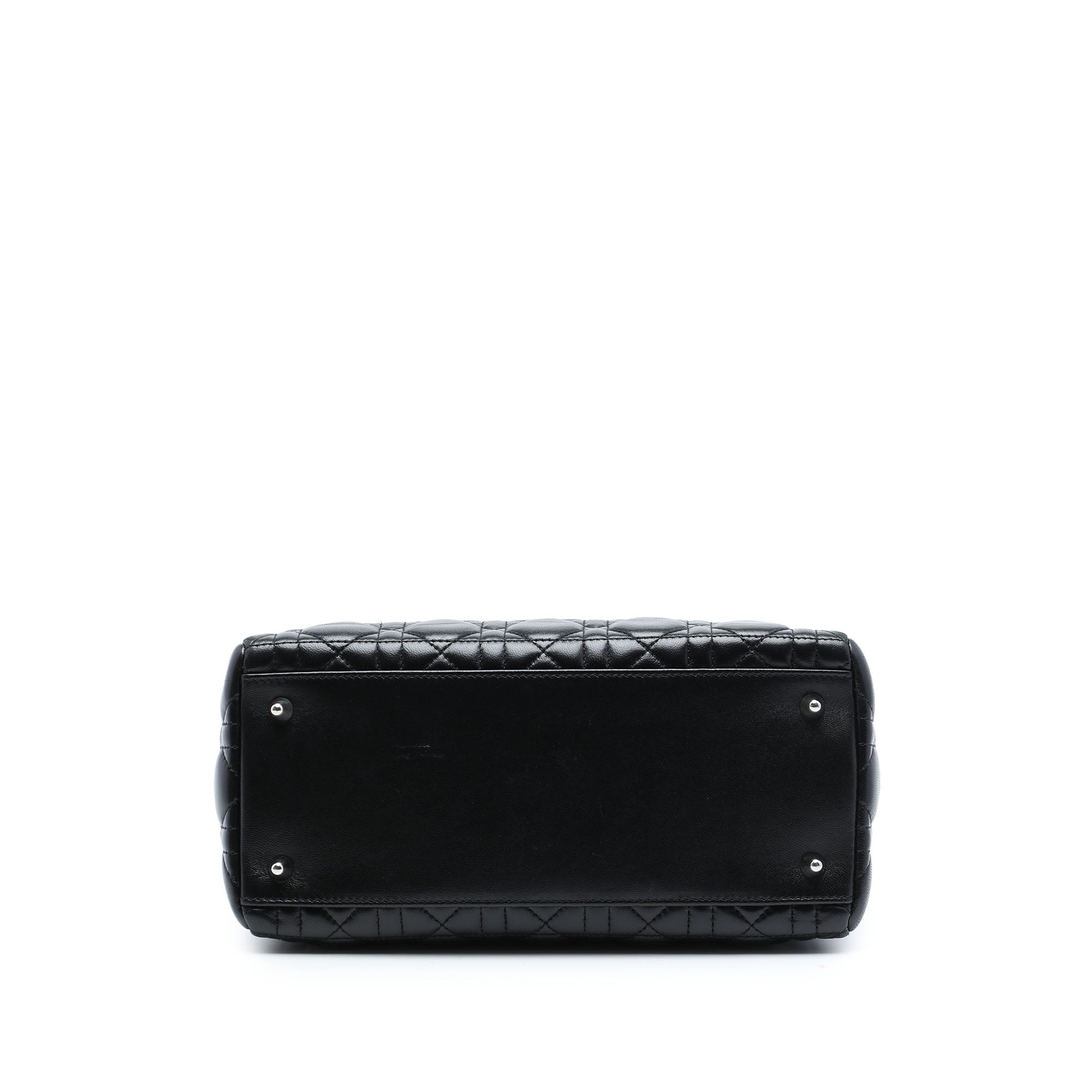 Dior Medium Lambskin Cannage Lady Dior - image 3