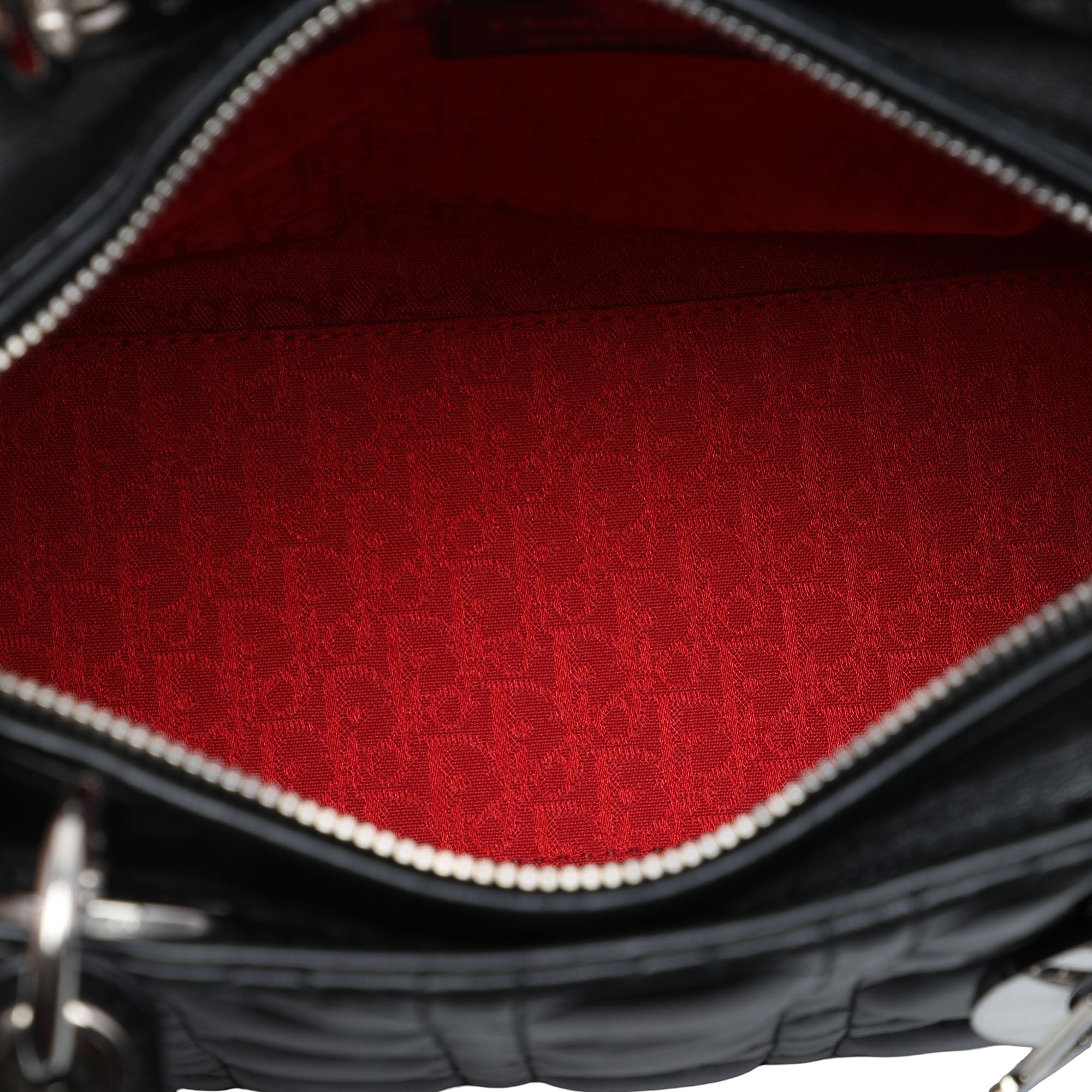 Dior Medium Lambskin Cannage Lady Dior - image 4