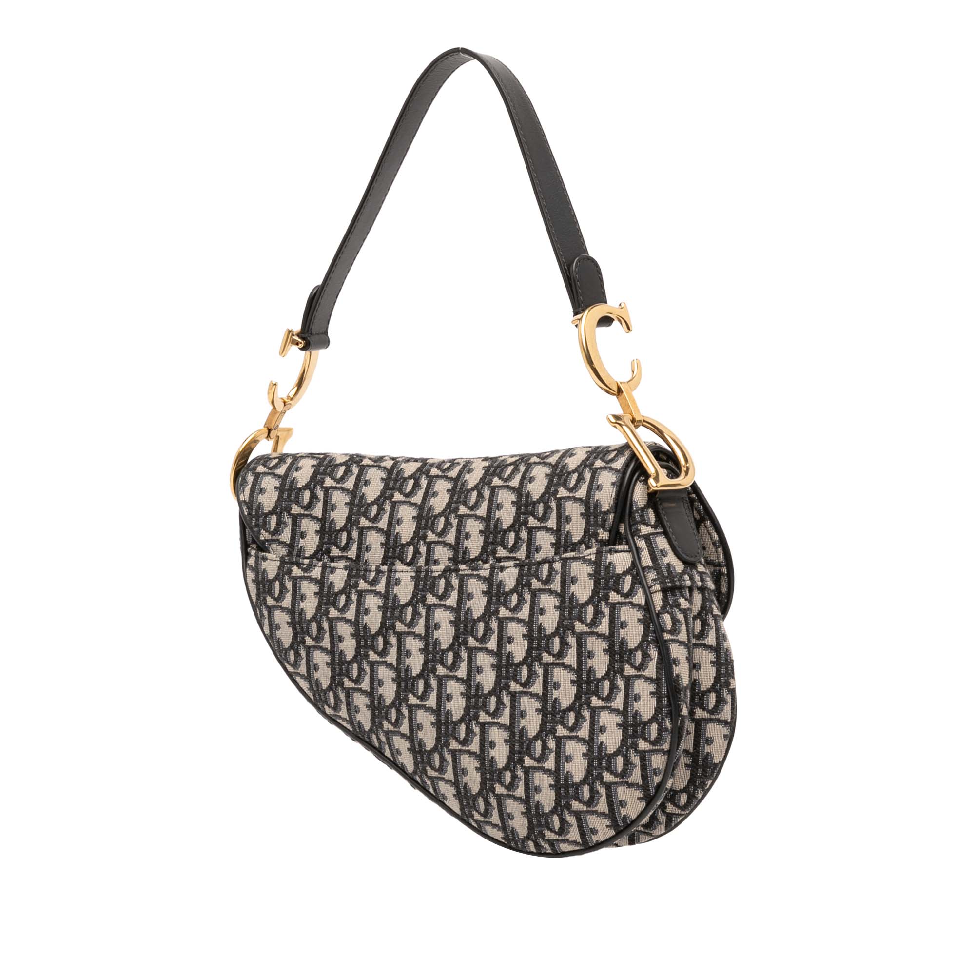 Dior Oblique Canvas Saddle Bag - image 2