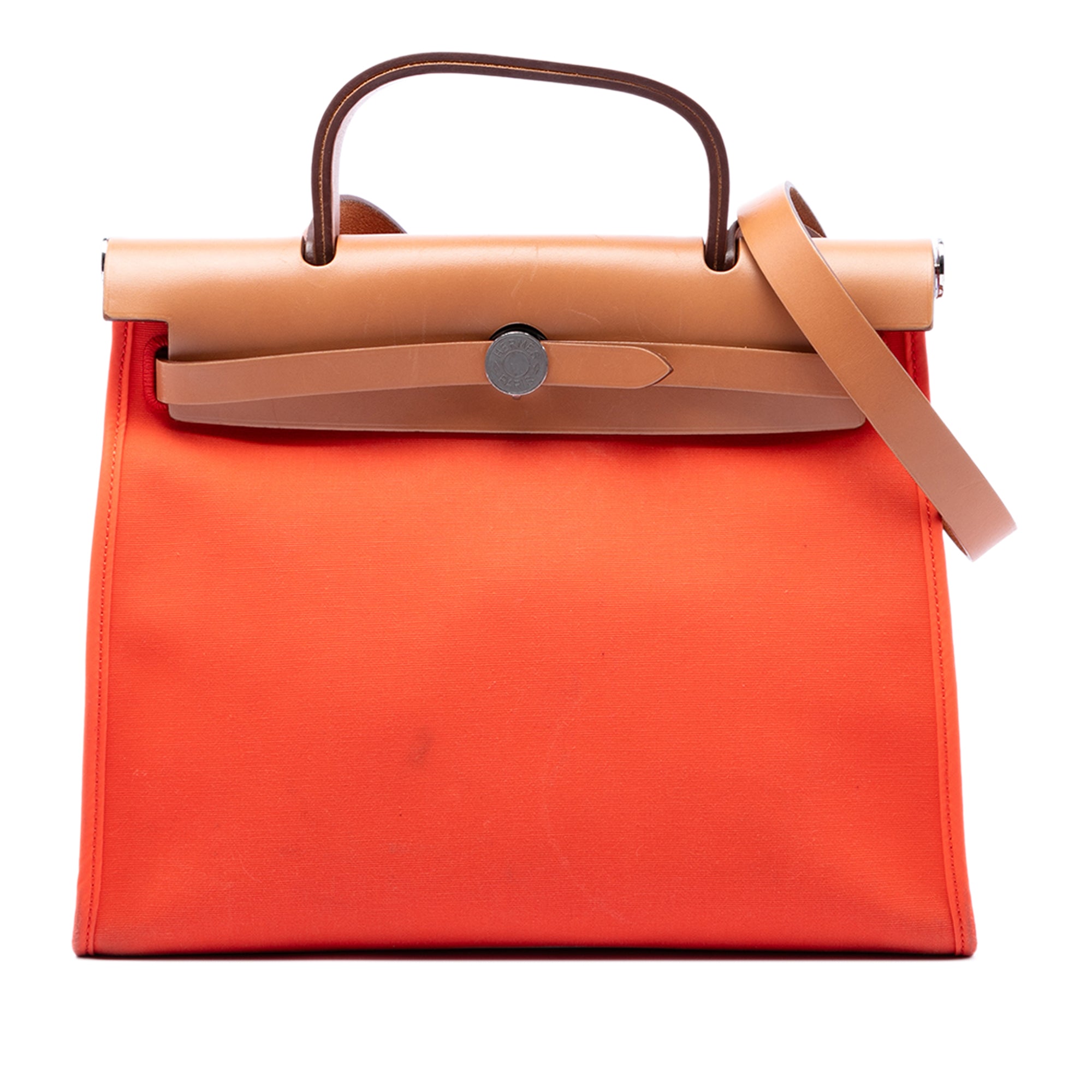 Hermès Toile Herbag Zip 31 - image 1