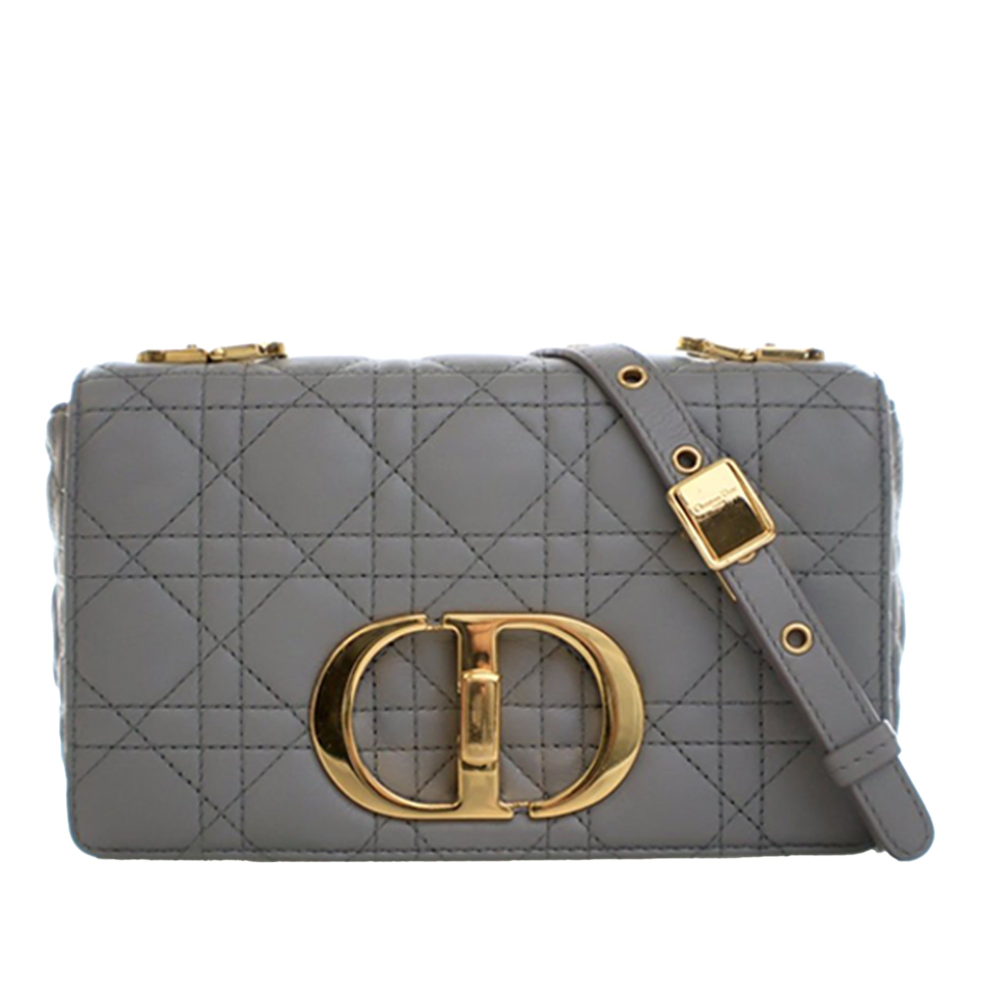 Dior Small Calfskin Cannage Caro Crossbody - image 1