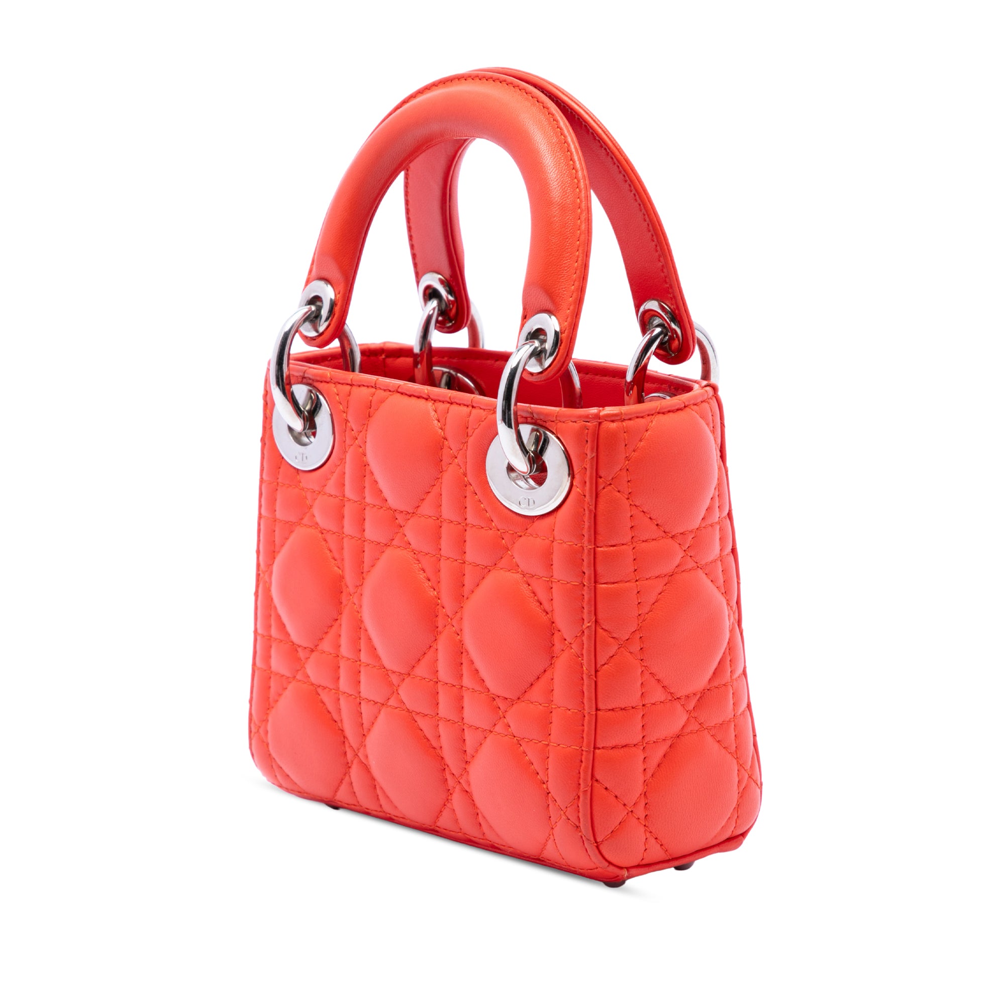 Dior Micro Lambskin Cannage Lady Dior - image 2