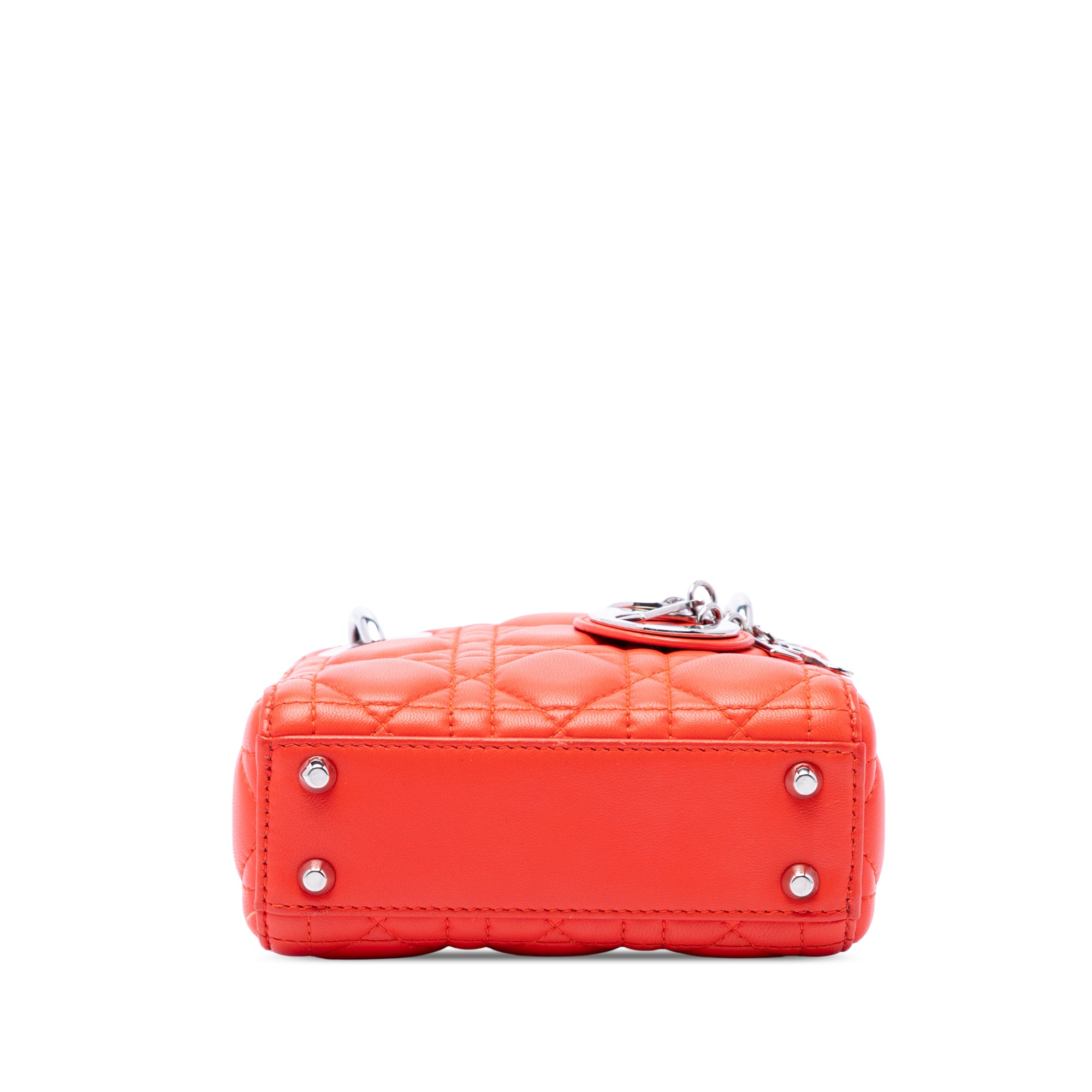 Dior Micro Lambskin Cannage Lady Dior - image 3