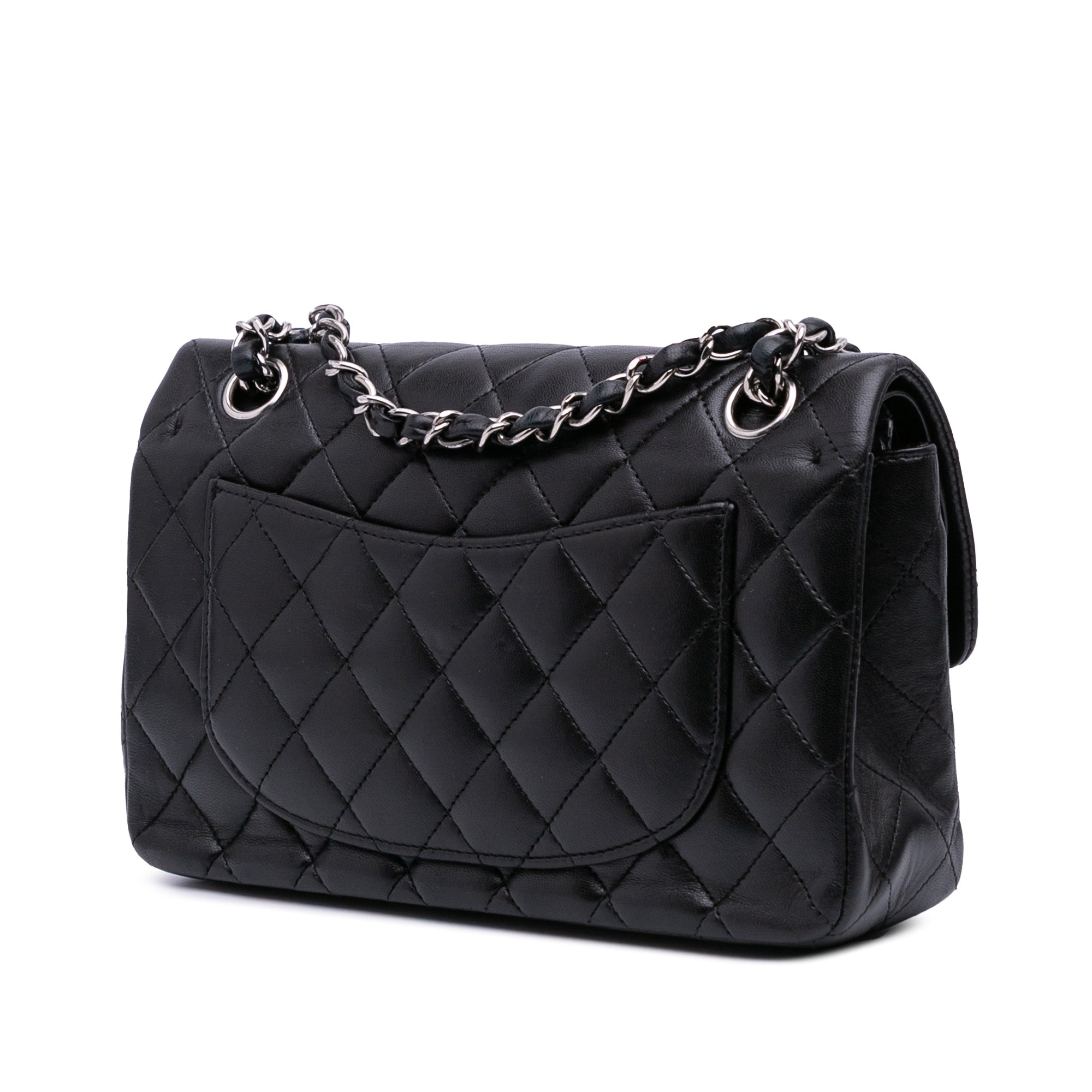 Chanel Small Classic Lambskin Double Flap - image 2