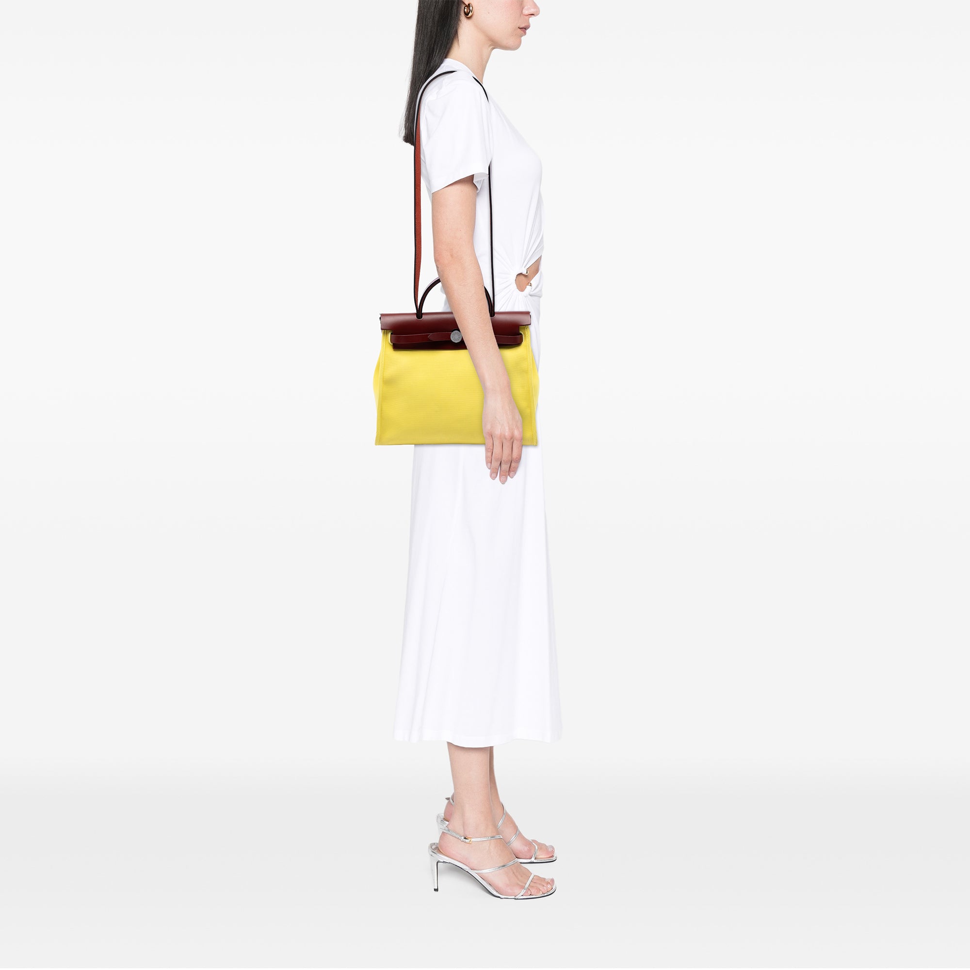 Hermès Toile Herbag Zip 31 - image 6