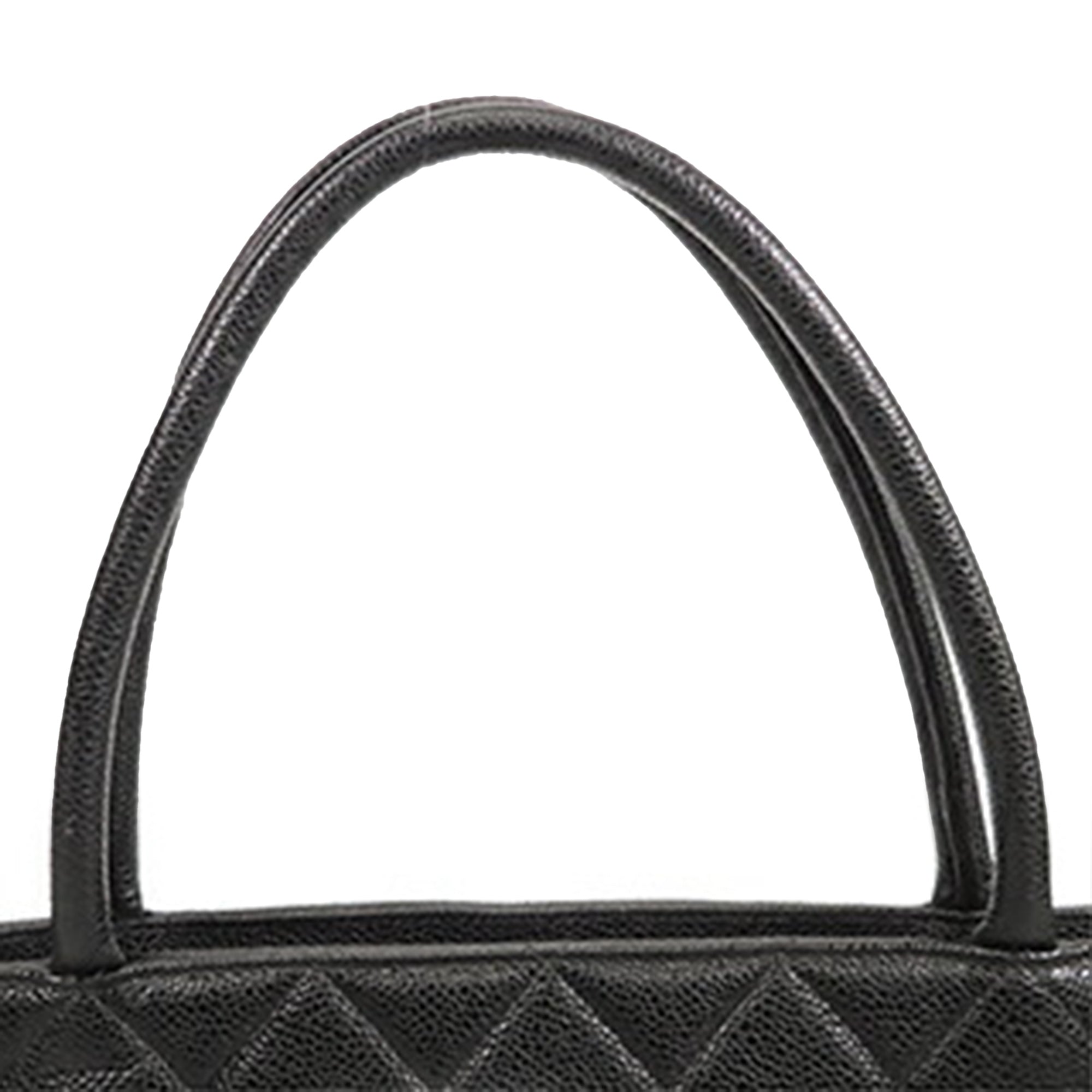 Chanel Caviar Medallion Tote - image 11