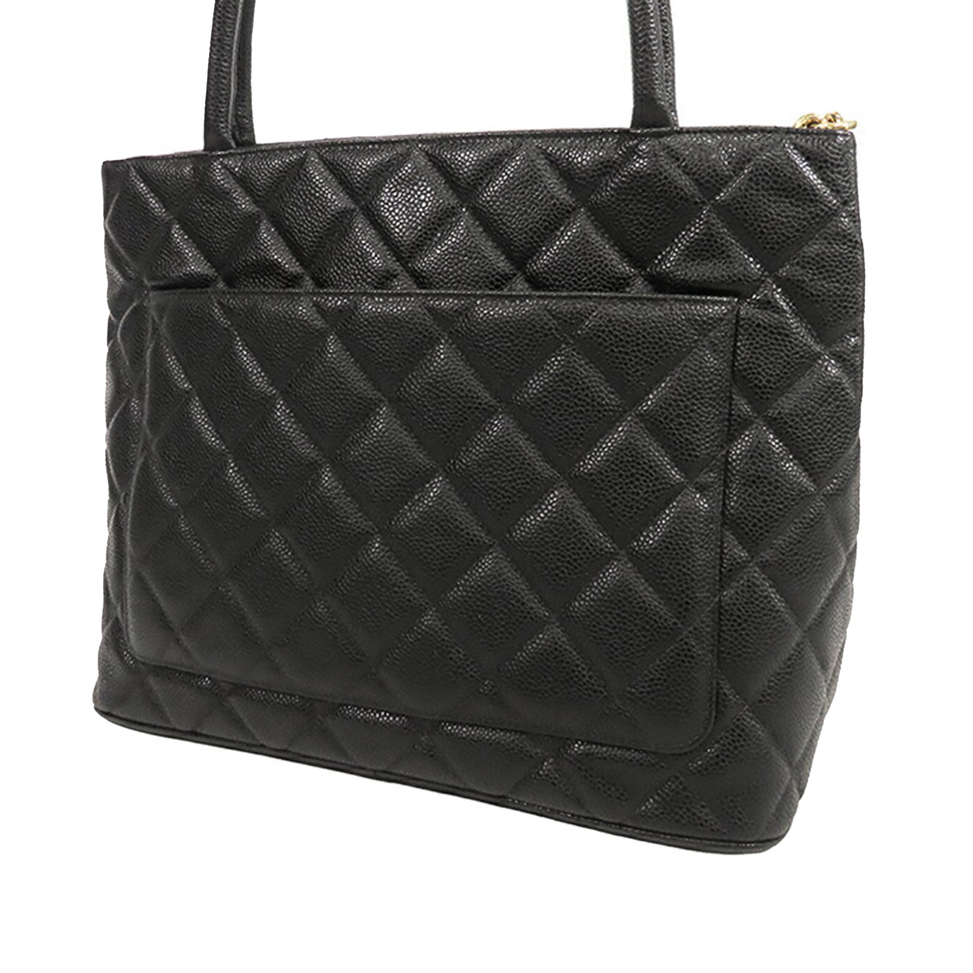Chanel Caviar Medallion Tote - image 2