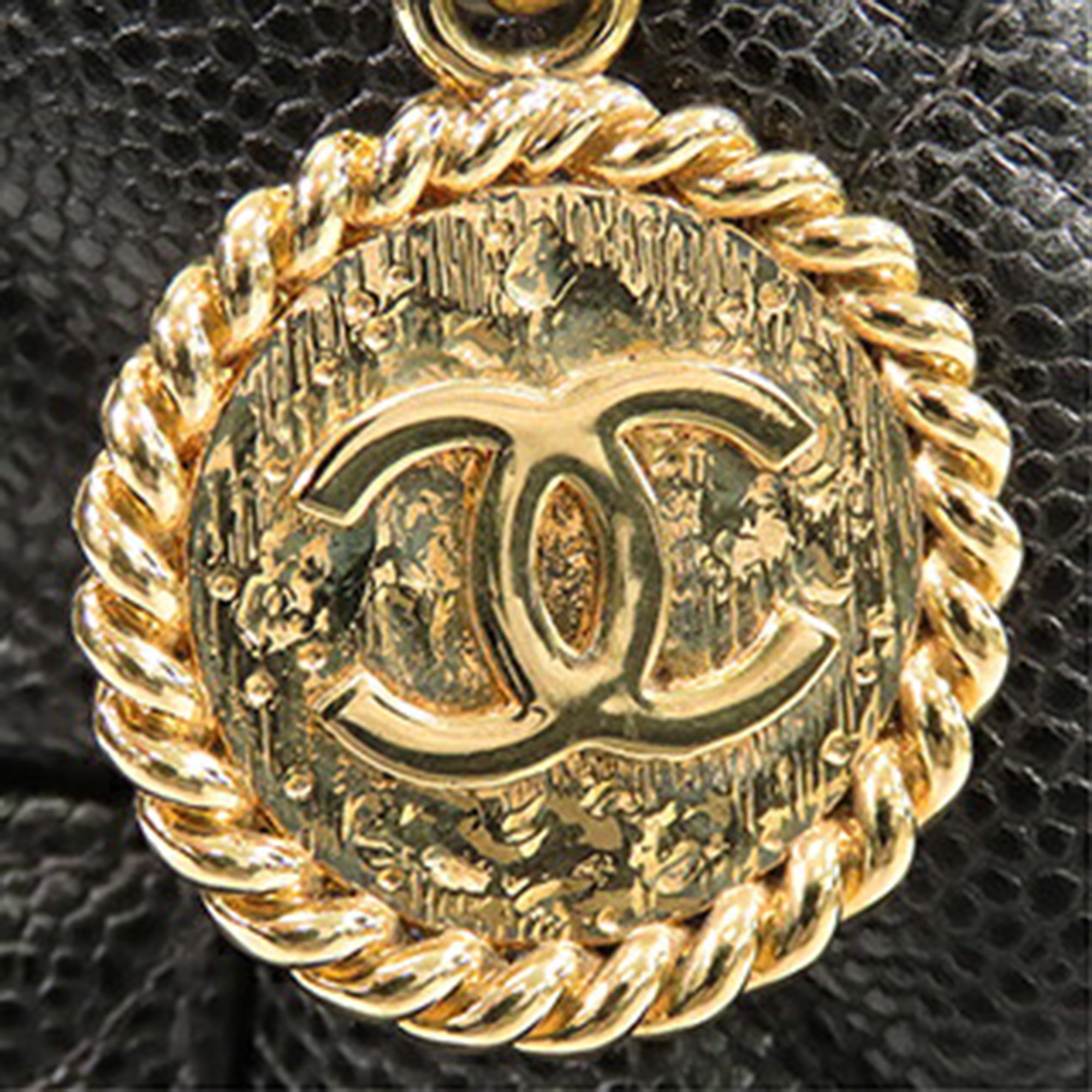 Chanel Caviar Medallion Tote - image 8