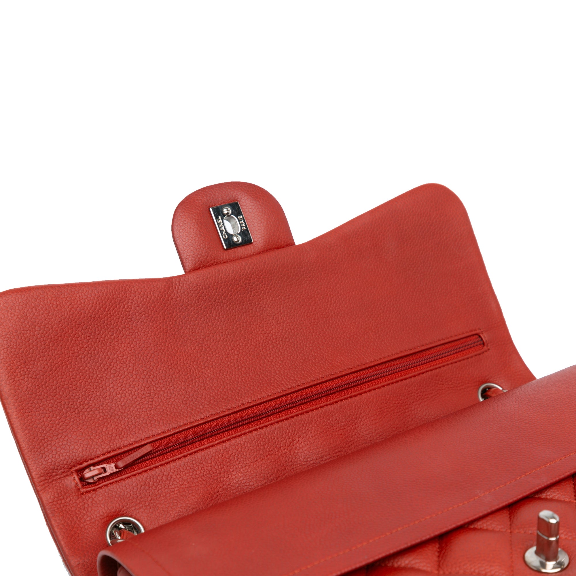Chanel Jumbo Classic Caviar Double Flap - image 10