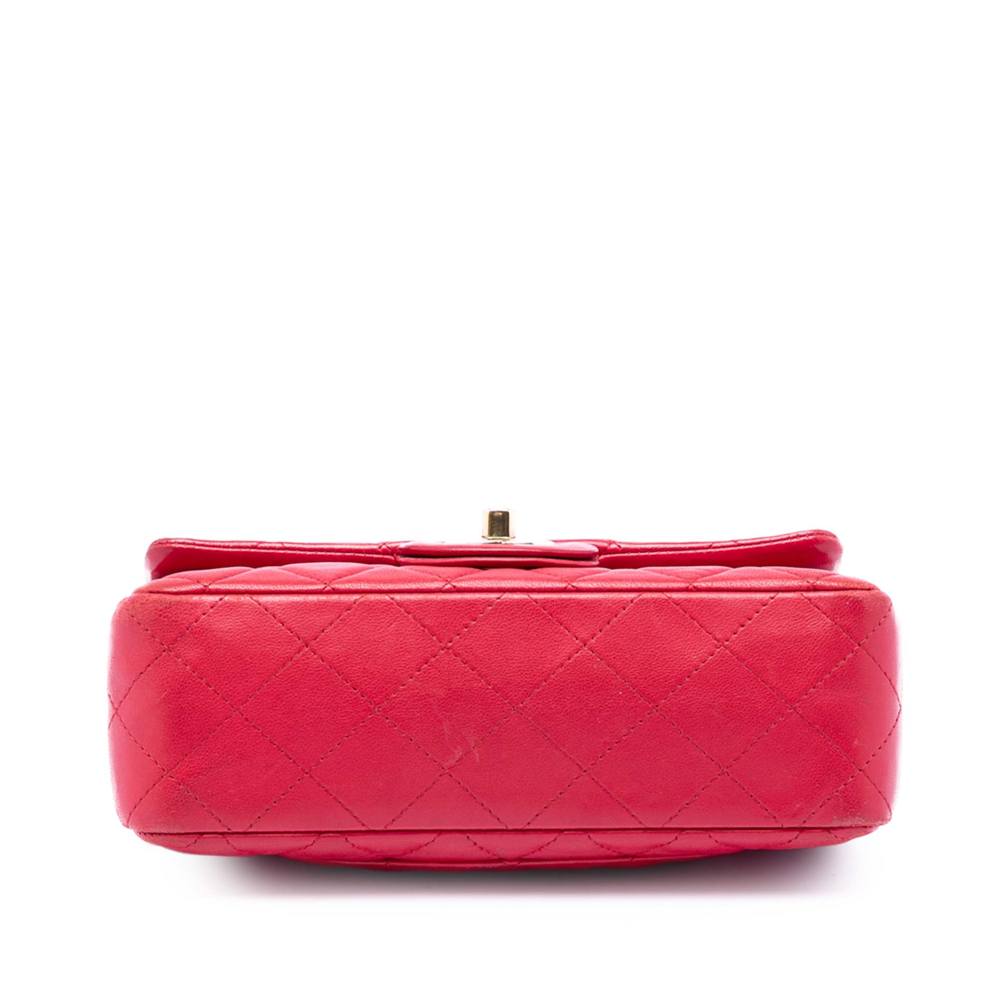 Chanel Mini Rectangular Classic Lambskin Single Flap - image 3