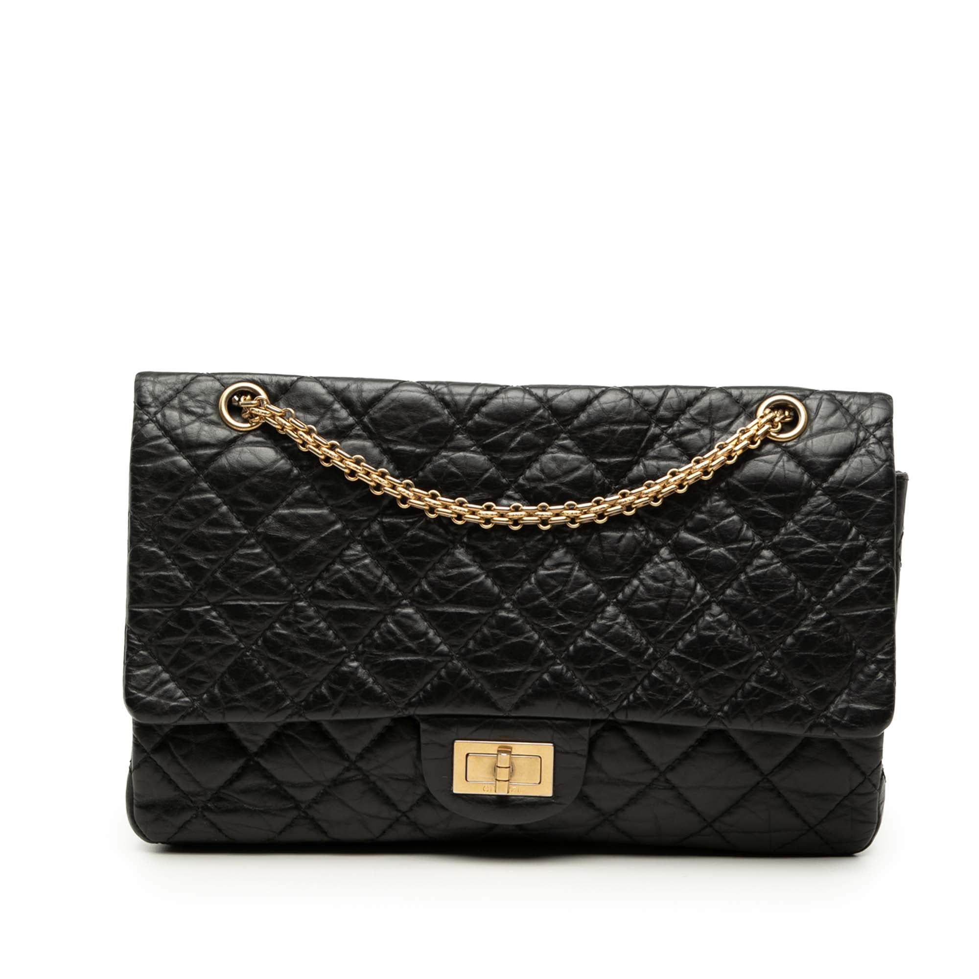 Chanel Quilted Aged Calfskin Reissue 2.55 Double Flap 227 - image 1