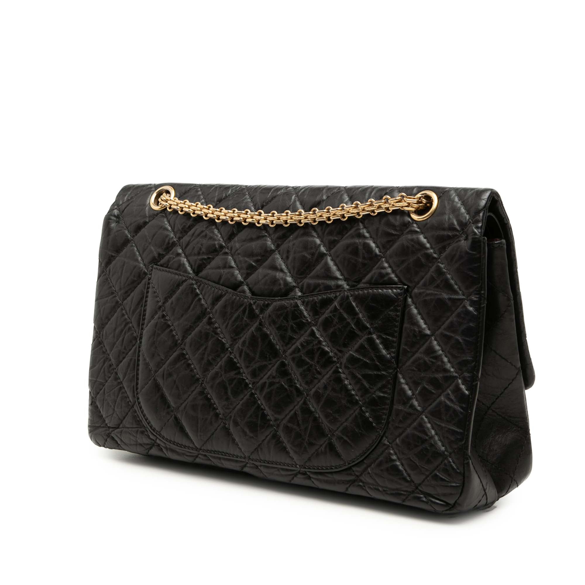 Chanel Quilted Aged Calfskin Reissue 2.55 Double Flap 227 - image 2