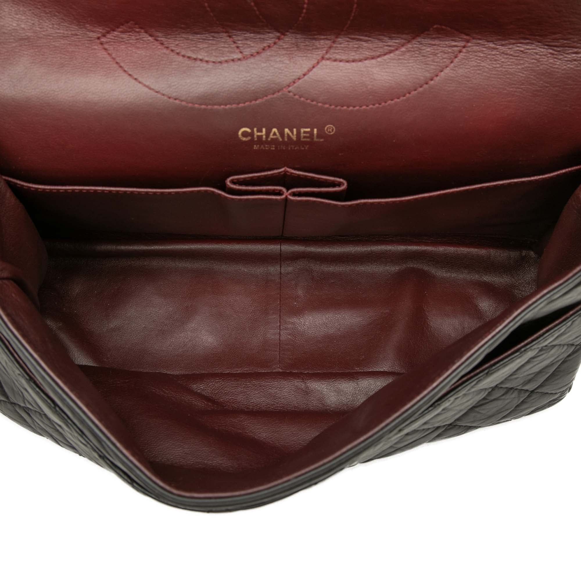Chanel Quilted Aged Calfskin Reissue 2.55 Double Flap 227 - image 5