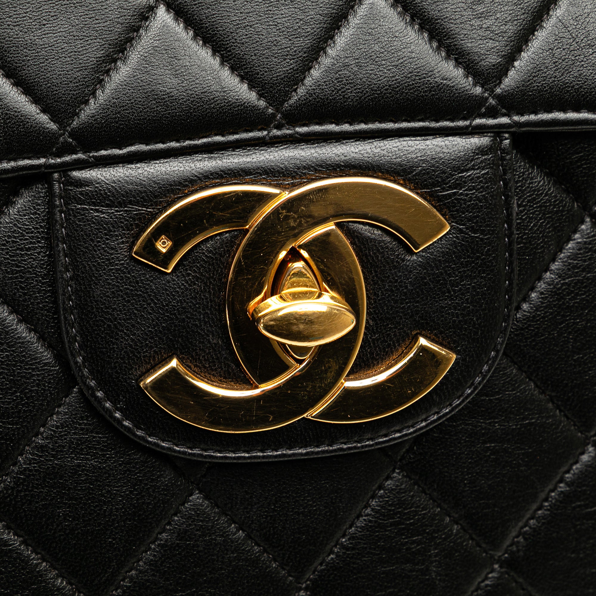 Chanel Jumbo XL Classic Lambskin Single Flap - image 9