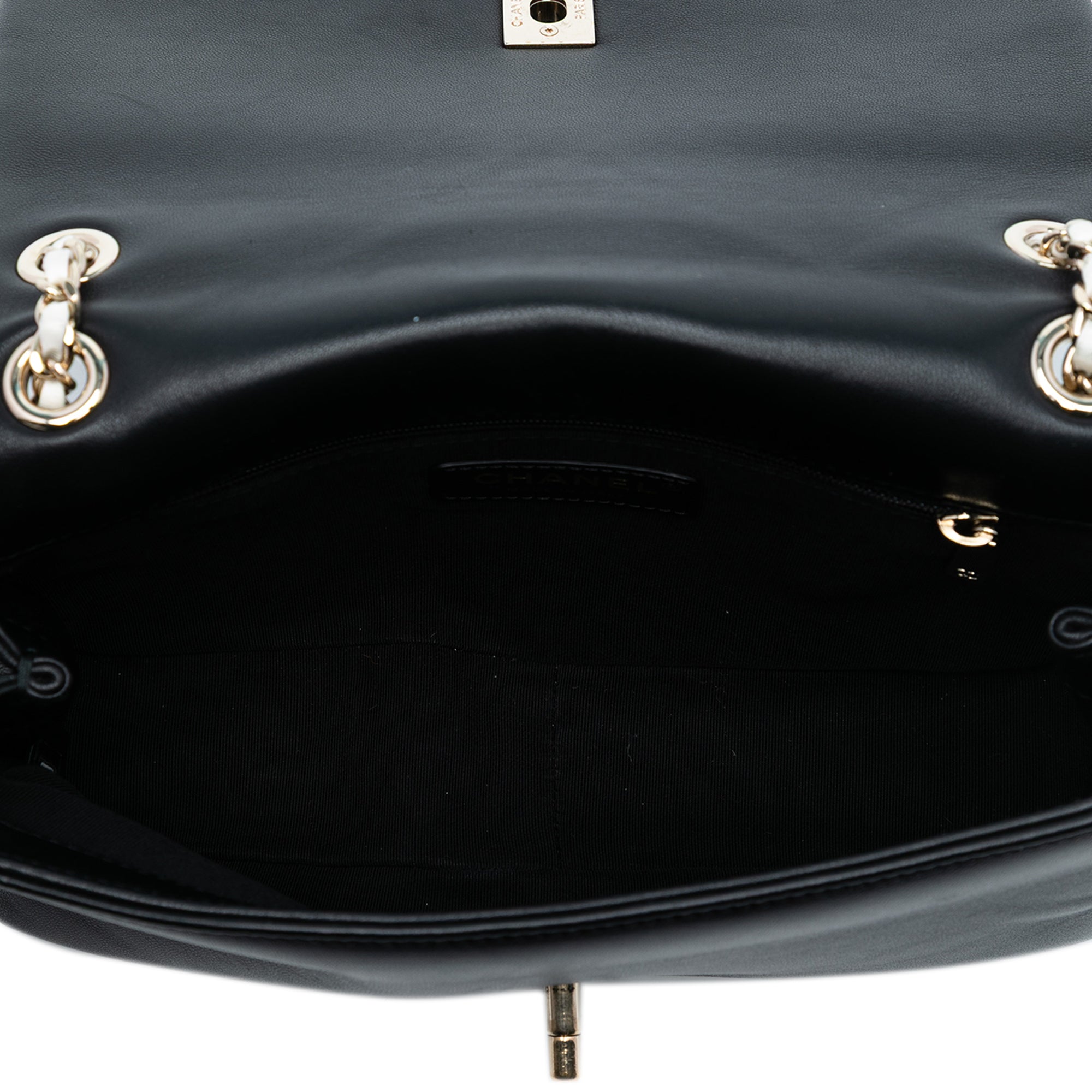 Chanel Small Lambskin Entwined Chain Flap - image 4