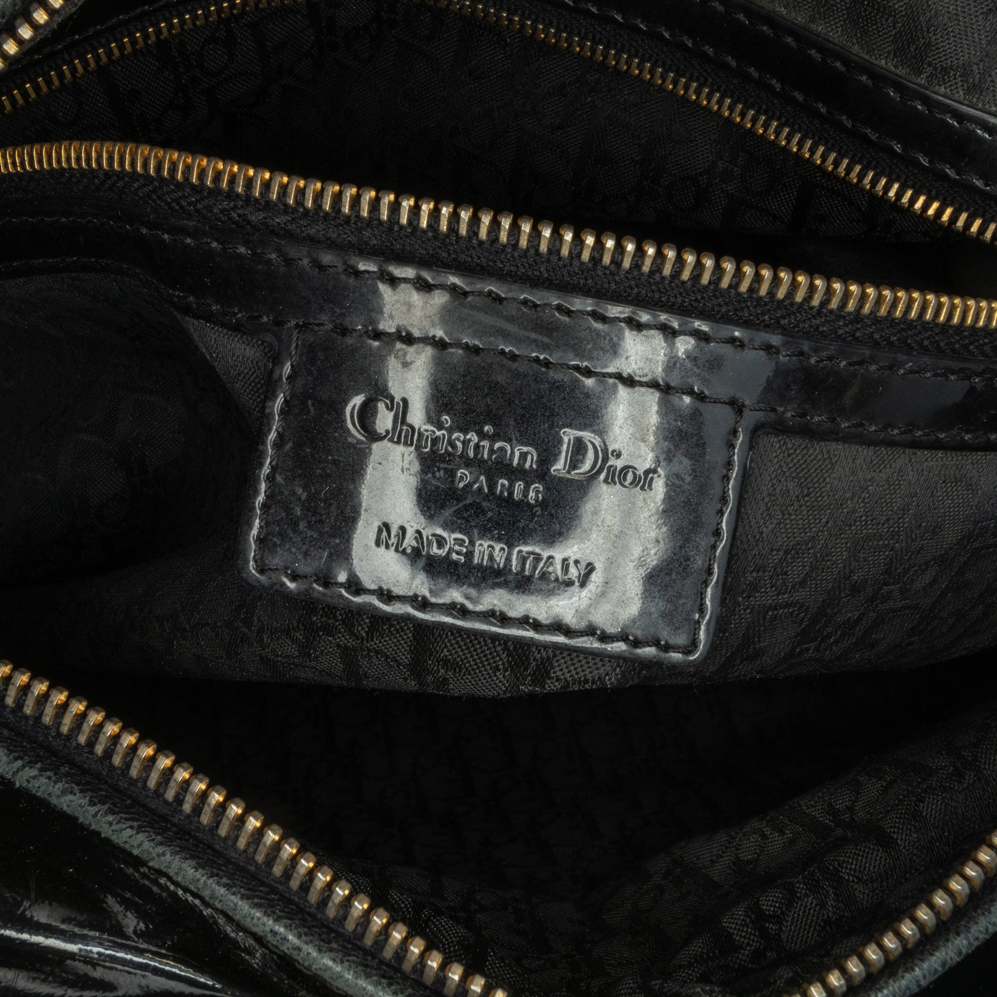 Dior Large Patent Cannage Lady Dior - image 5