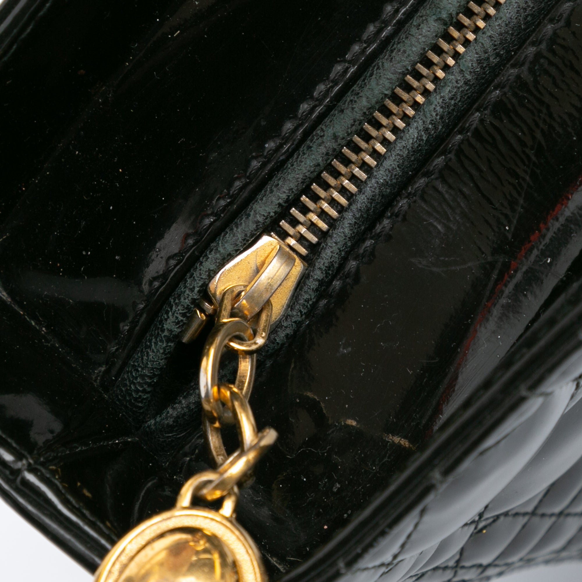 Dior Large Patent Cannage Lady Dior - image 7