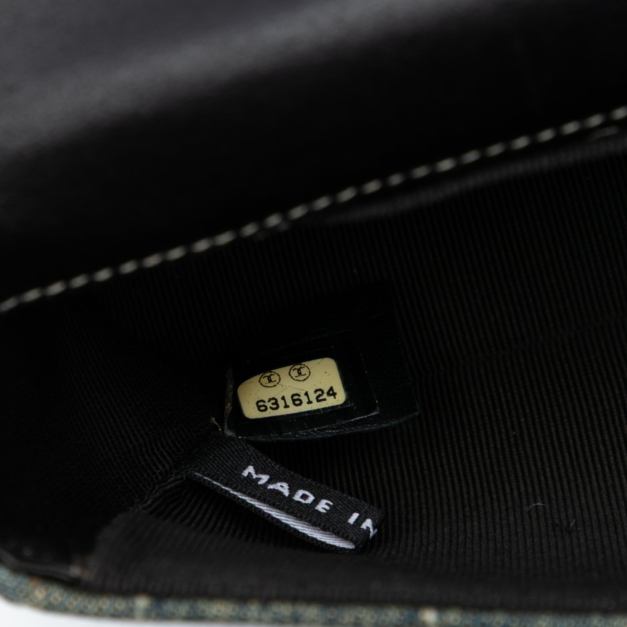 Chanel CC Chocolate Bar Denim East West Flap - image 6