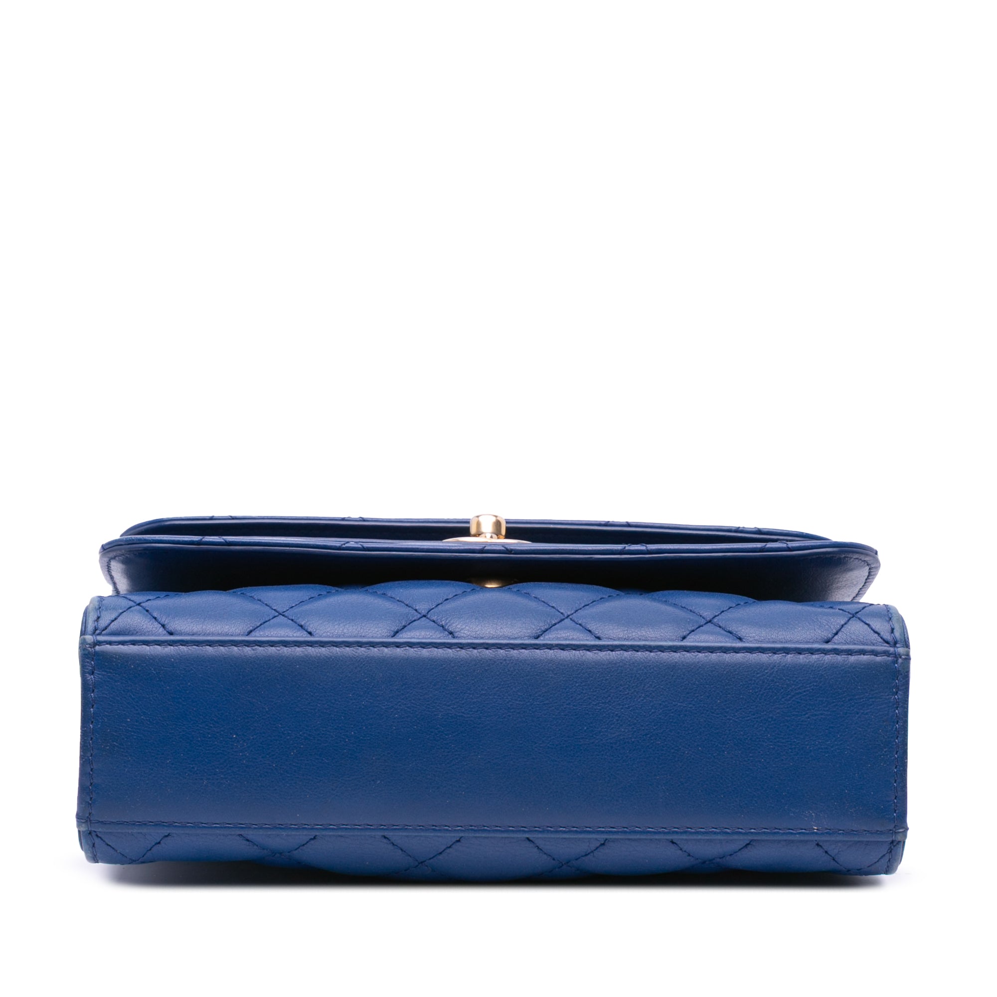 Chanel CC Quilted Calfskin Triple Flap - image 3