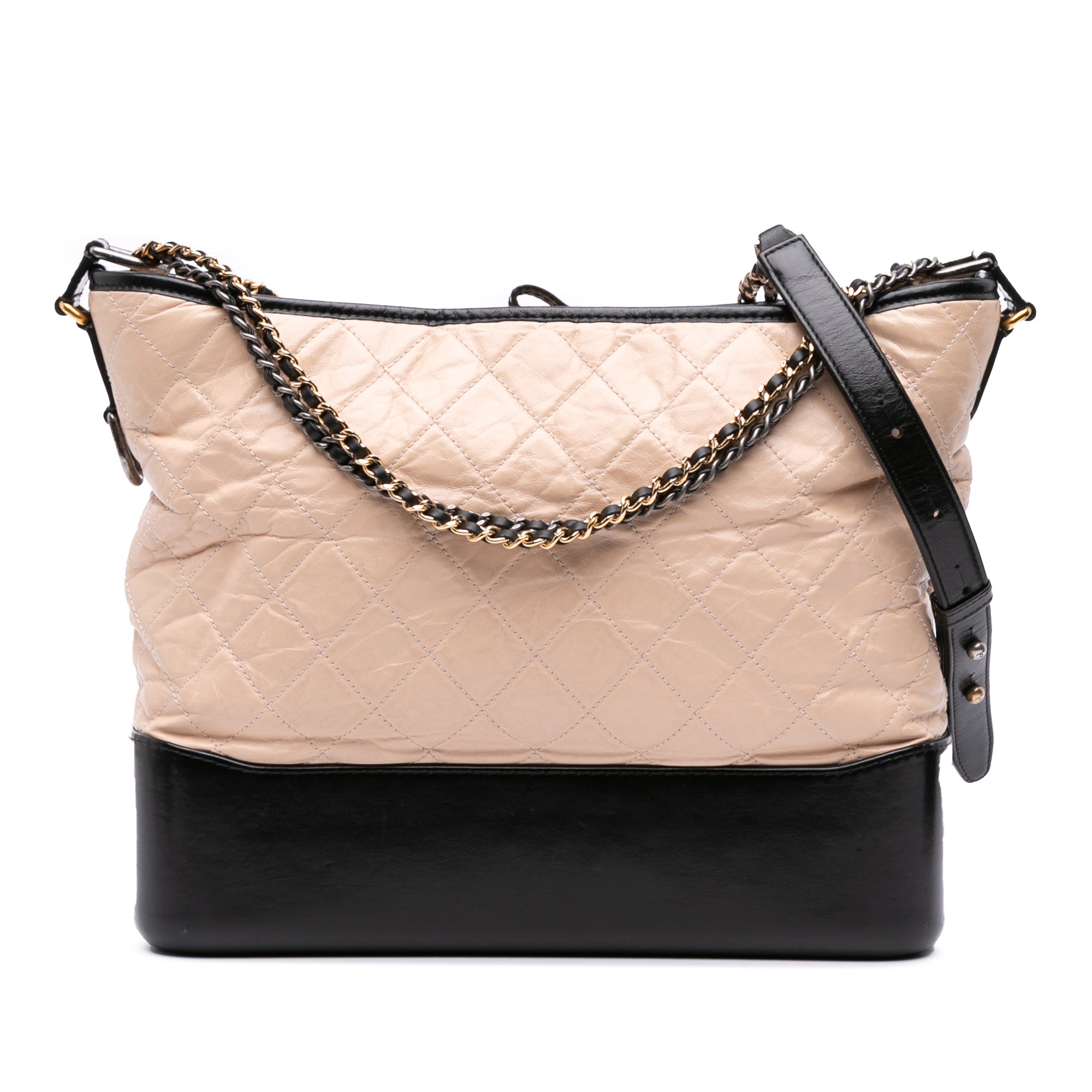 Chanel Large Aged Calfskin Gabrielle Crossbody - image 1