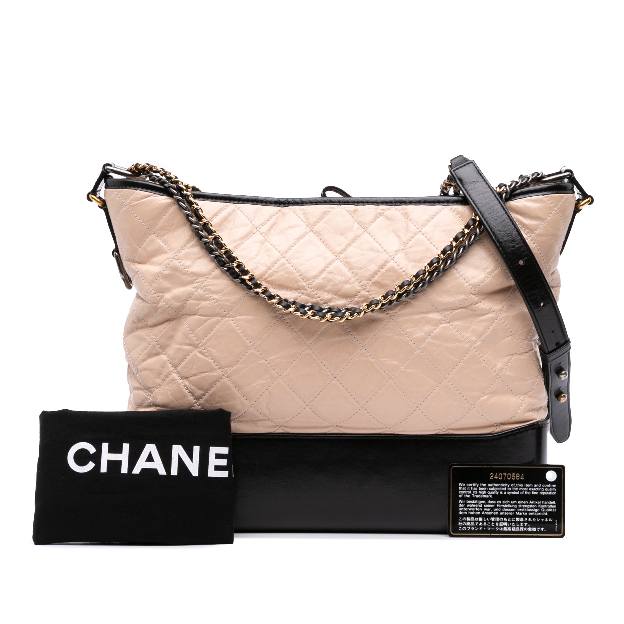 Chanel Large Aged Calfskin Gabrielle Crossbody - image 8