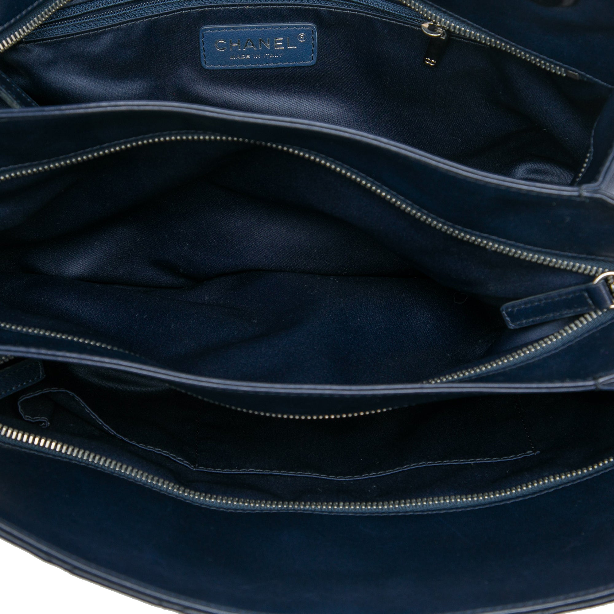 Chanel Quilted Lambskin Accordion Shopping Tote - image 4