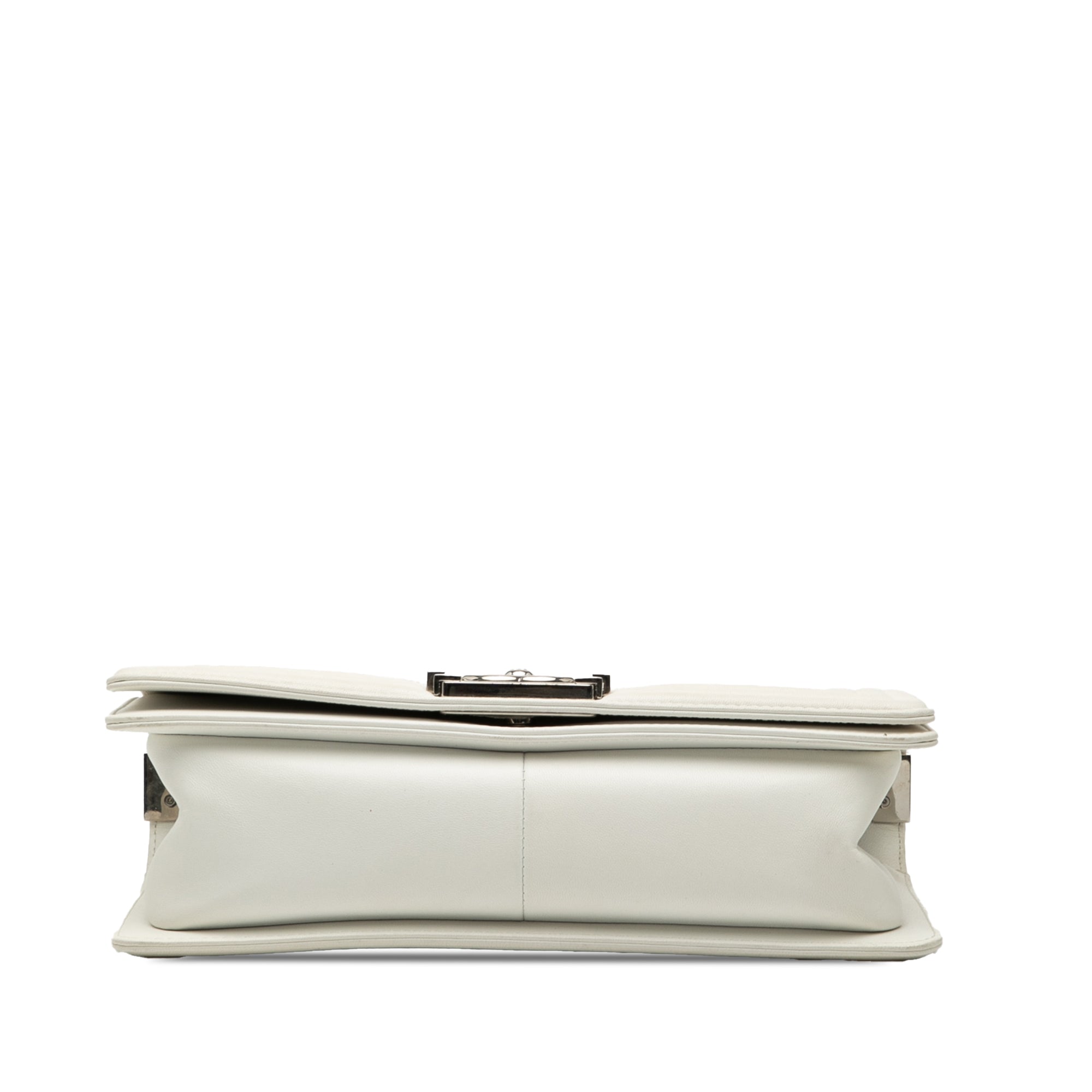 Chanel Old Medium Chevron Lambskin and Iridescent PVC Boy Flap - image 3