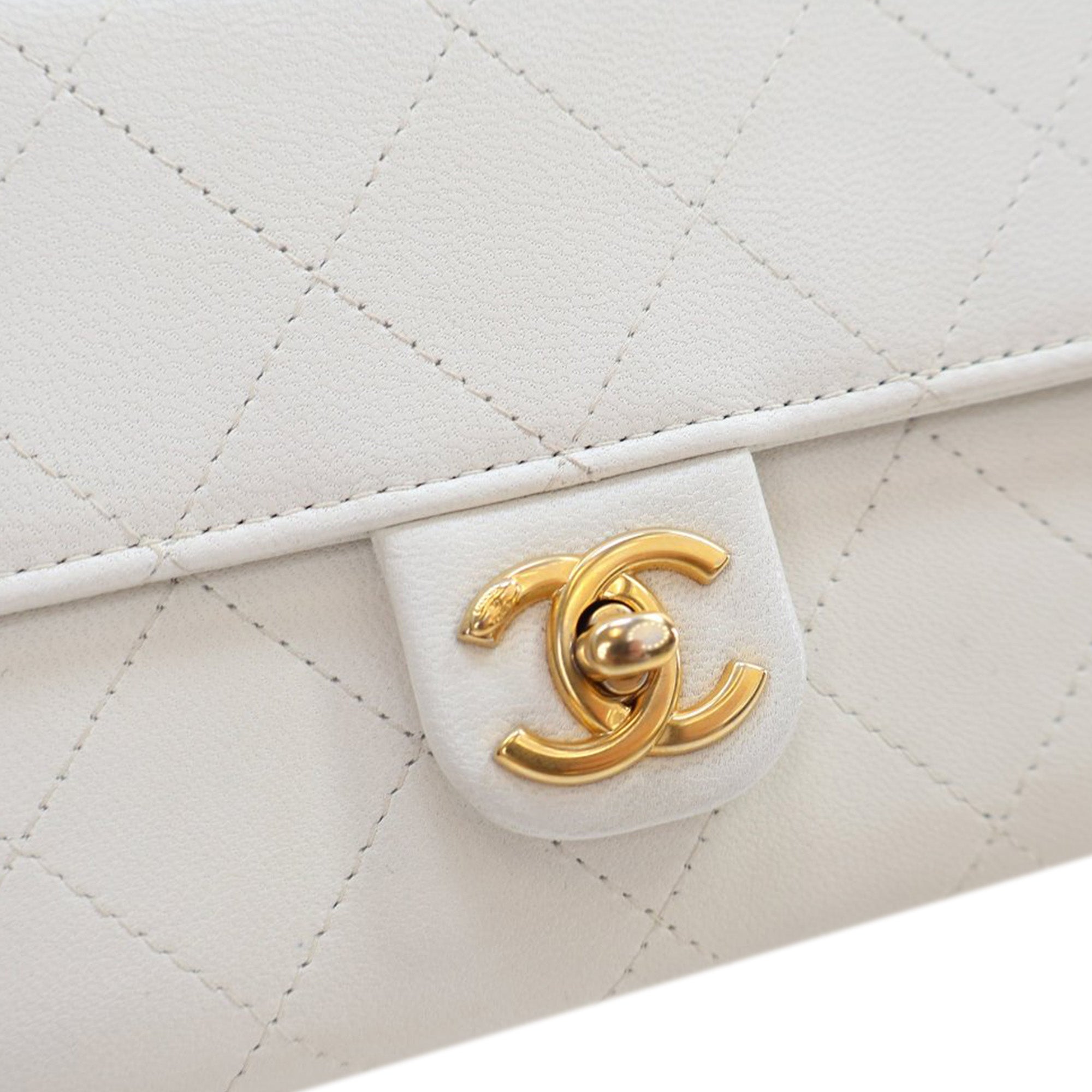 Chanel Goatskin Chic Pearls Wallet on Chain - image 8