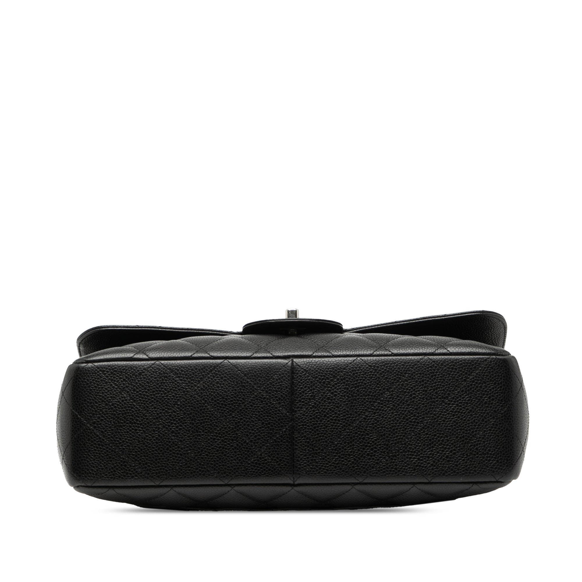 Chanel Jumbo Classic Caviar Single Flap - image 3