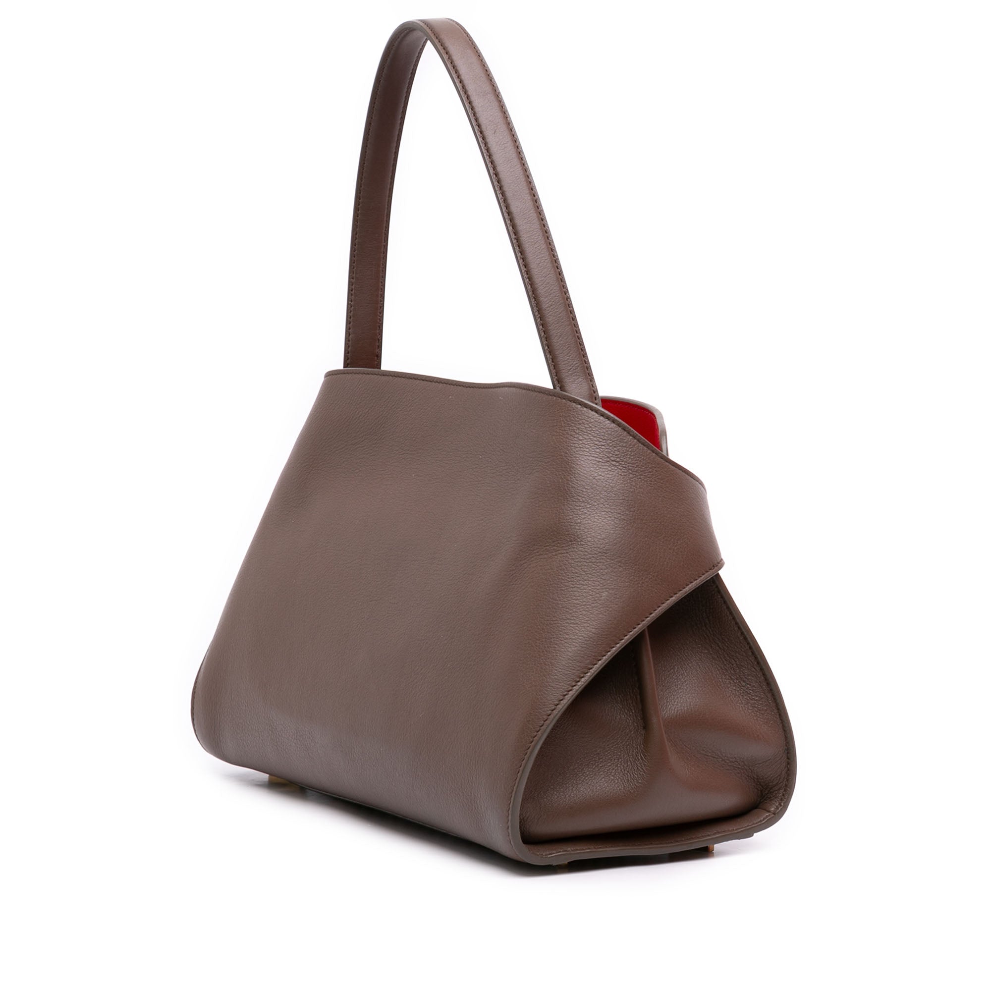 Ferragamo Medium Bicolor Calfskin Hug Satchel - image 2