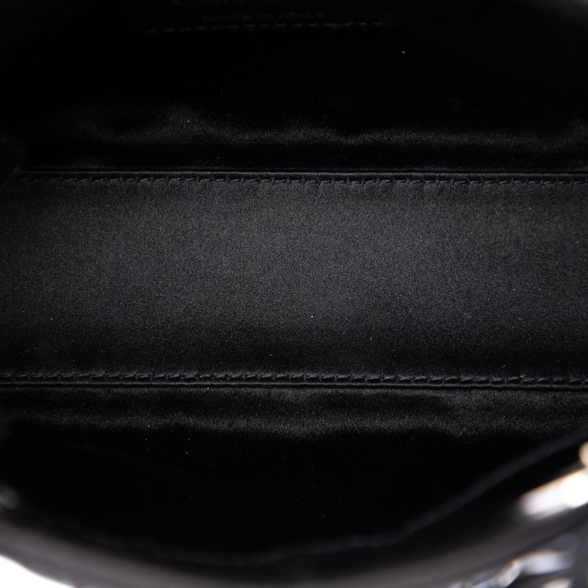 Dior Mini Satin Cannage Crystal Embellished Lady Dior - image 4