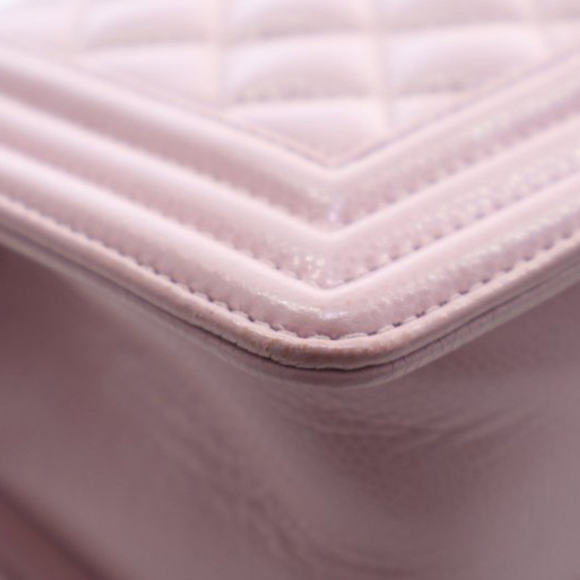 Chanel Small Quilted Caviar Boy Flap - image 8