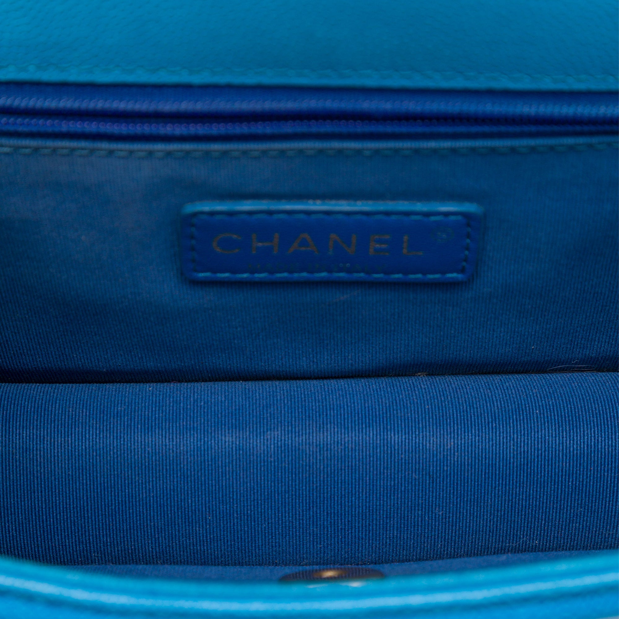 Chanel Small Quilted Caviar Sunset On The Sea Flap - image 4